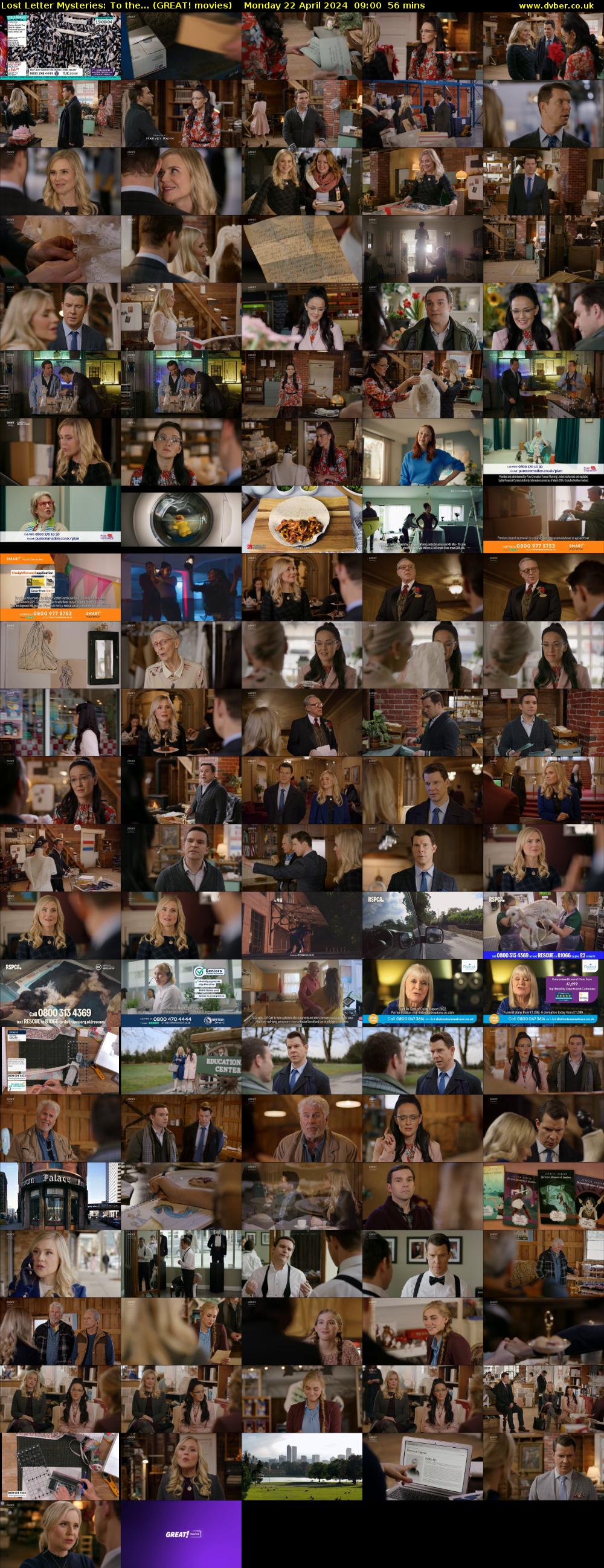 Lost Letter Mysteries: To the... (GREAT! movies) Monday 22 April 2024 09:00 - 09:56