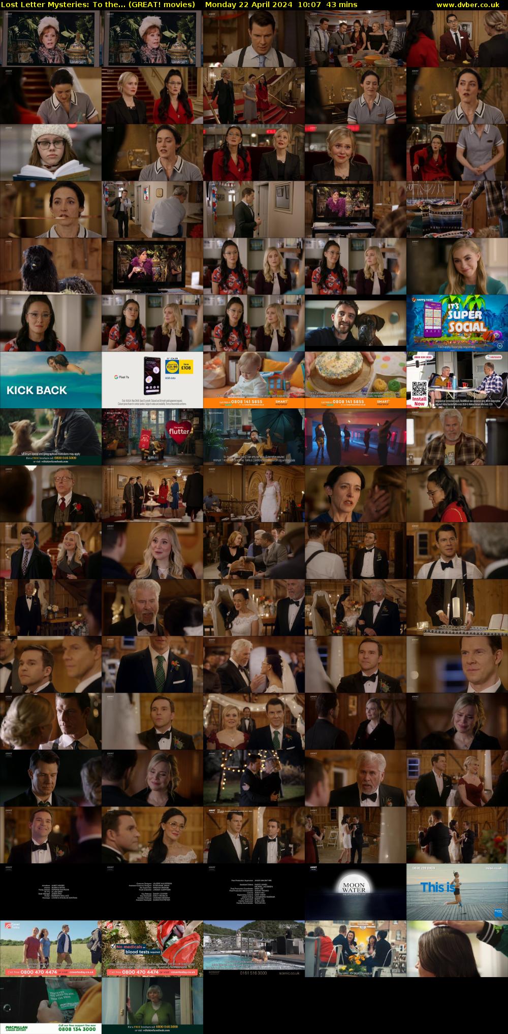 Lost Letter Mysteries: To the... (GREAT! movies) Monday 22 April 2024 10:07 - 10:50