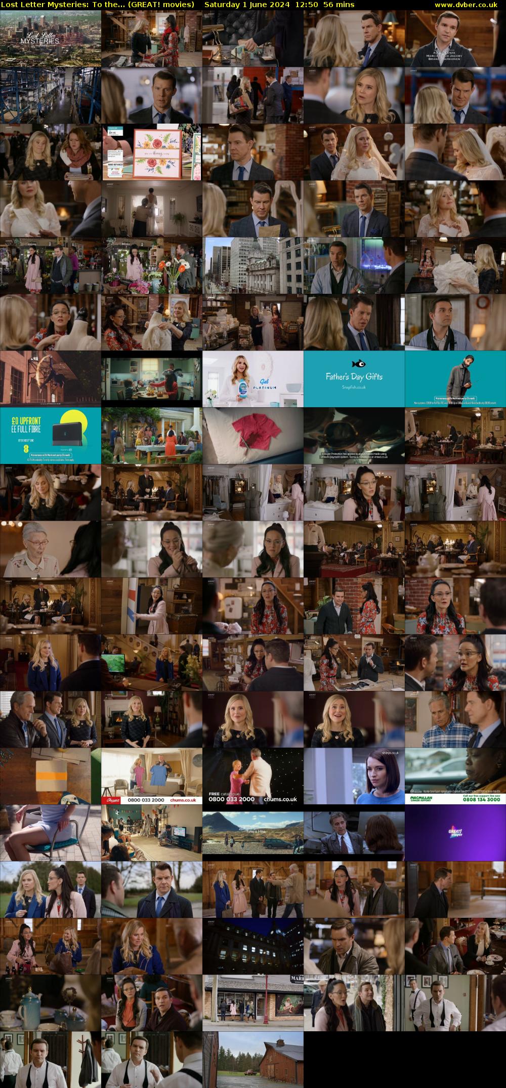 Lost Letter Mysteries: To the... (GREAT! movies) Saturday 1 June 2024 12:50 - 13:46
