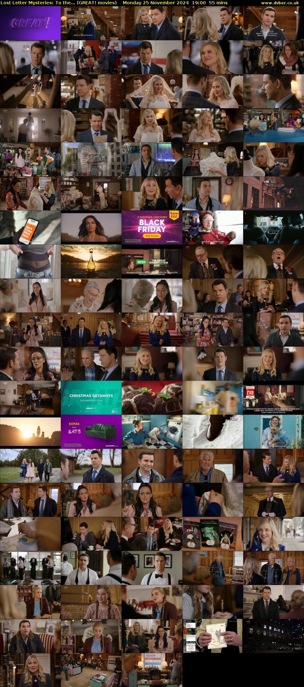 Lost Letter Mysteries: To the... (GREAT! movies) Monday 25 November 2024 19:00 - 19:55