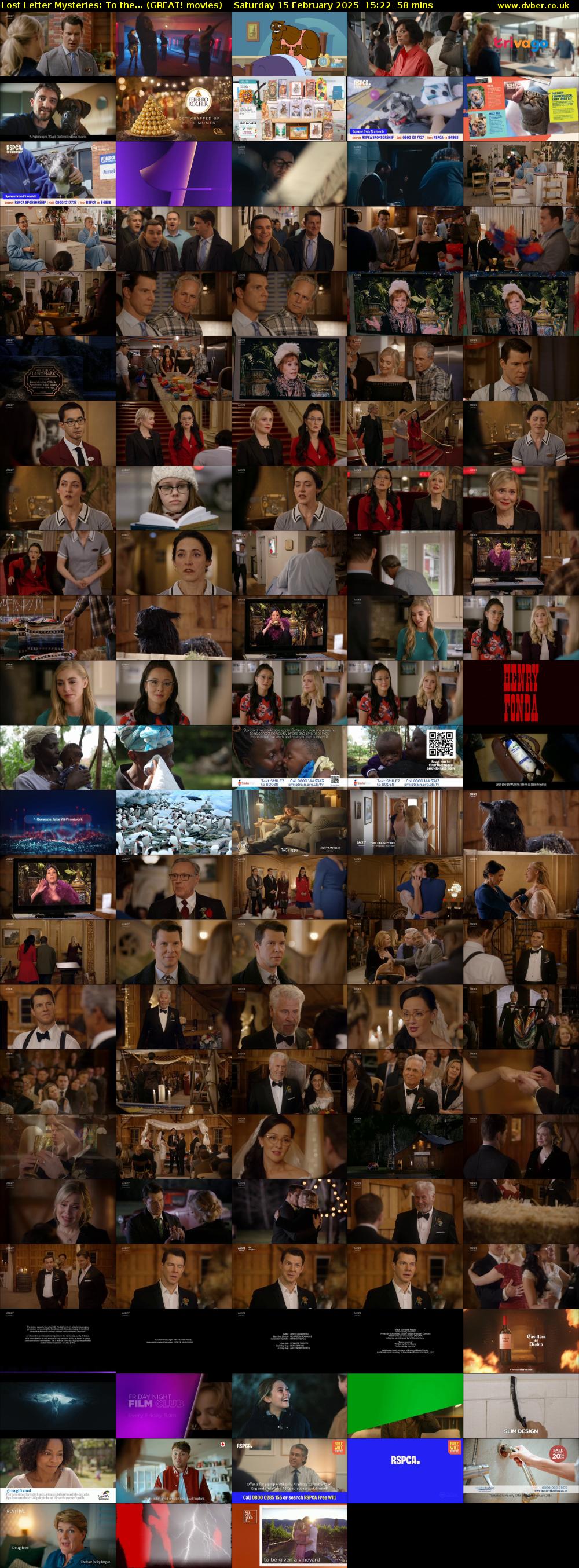 Lost Letter Mysteries: To the... (GREAT! movies) Saturday 15 February 2025 15:22 - 16:20