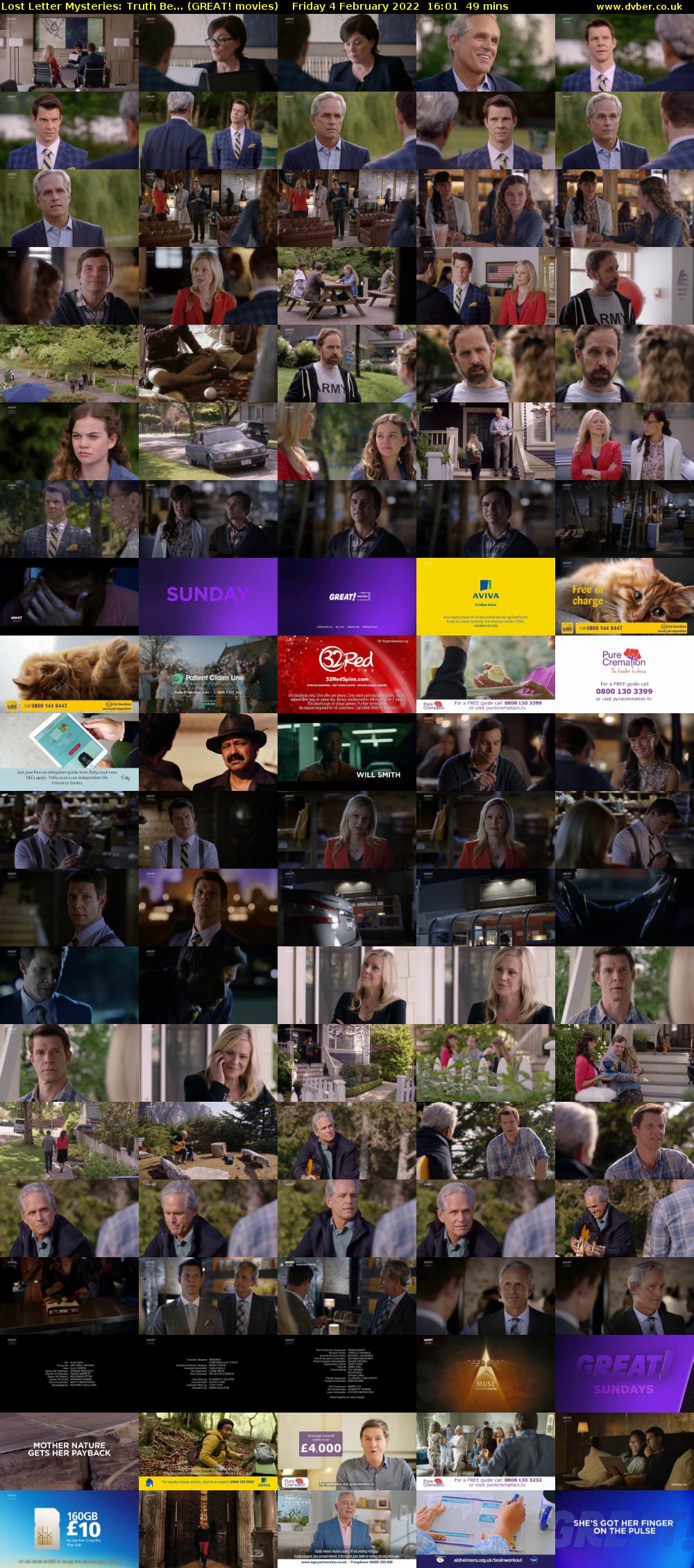 Lost Letter Mysteries: Truth Be... (GREAT! movies) Friday 4 February 2022 16:01 - 16:50