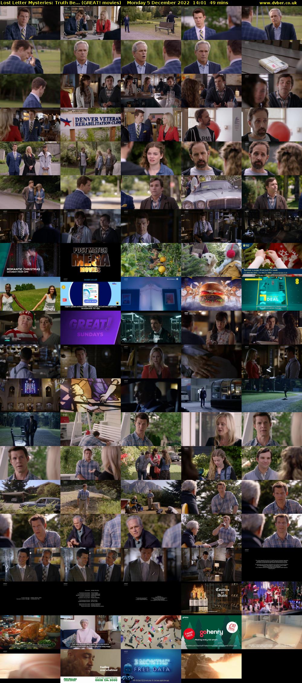 Lost Letter Mysteries: Truth Be... (GREAT! movies) Monday 5 December 2022 14:01 - 14:50