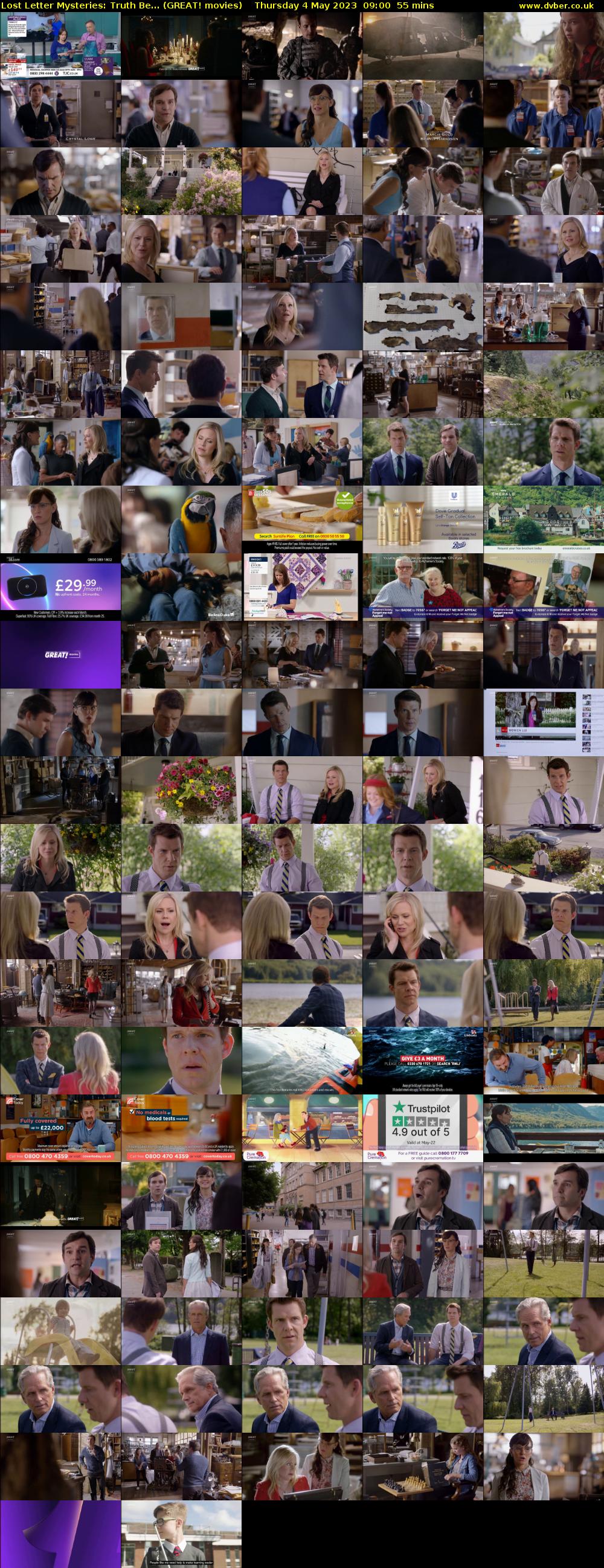 Lost Letter Mysteries: Truth Be... (GREAT! movies) Thursday 4 May 2023 09:00 - 09:55