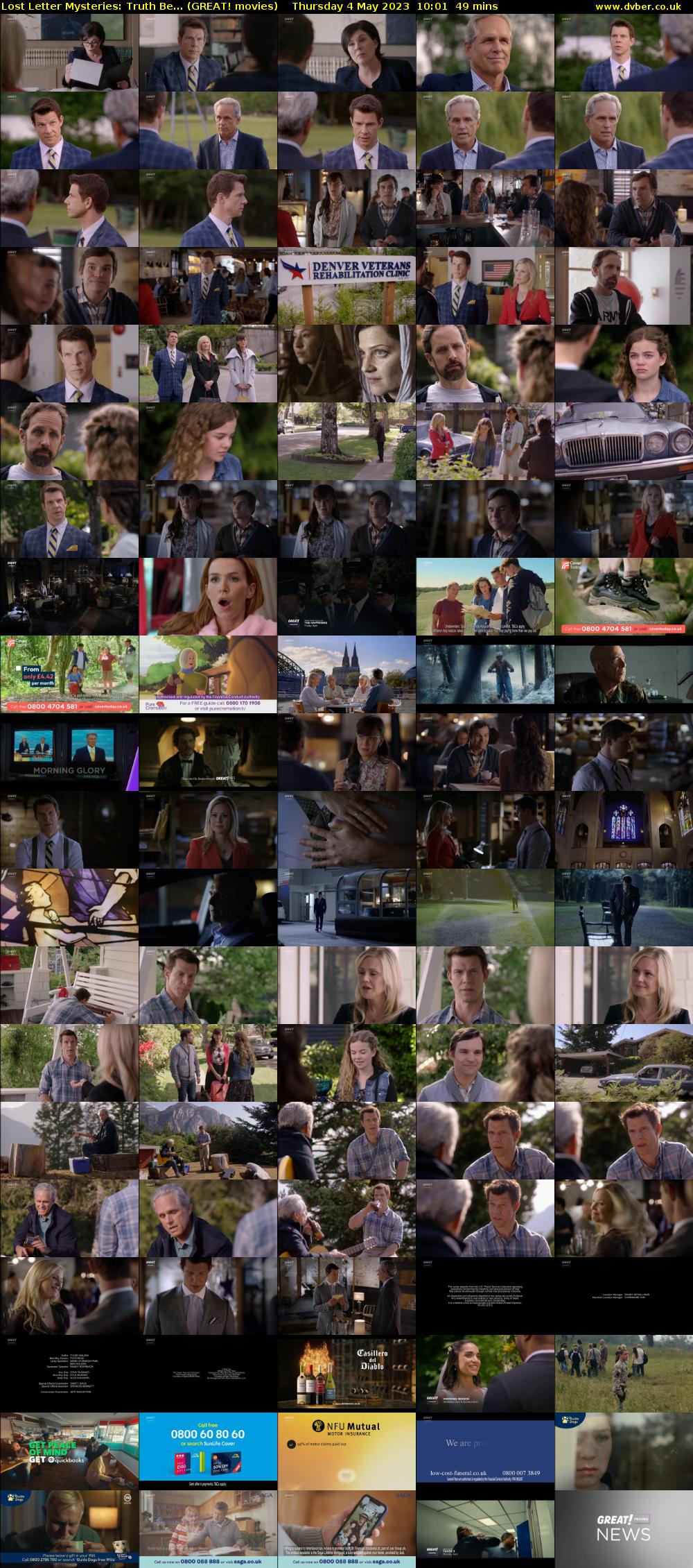 Lost Letter Mysteries: Truth Be... (GREAT! movies) Thursday 4 May 2023 10:01 - 10:50