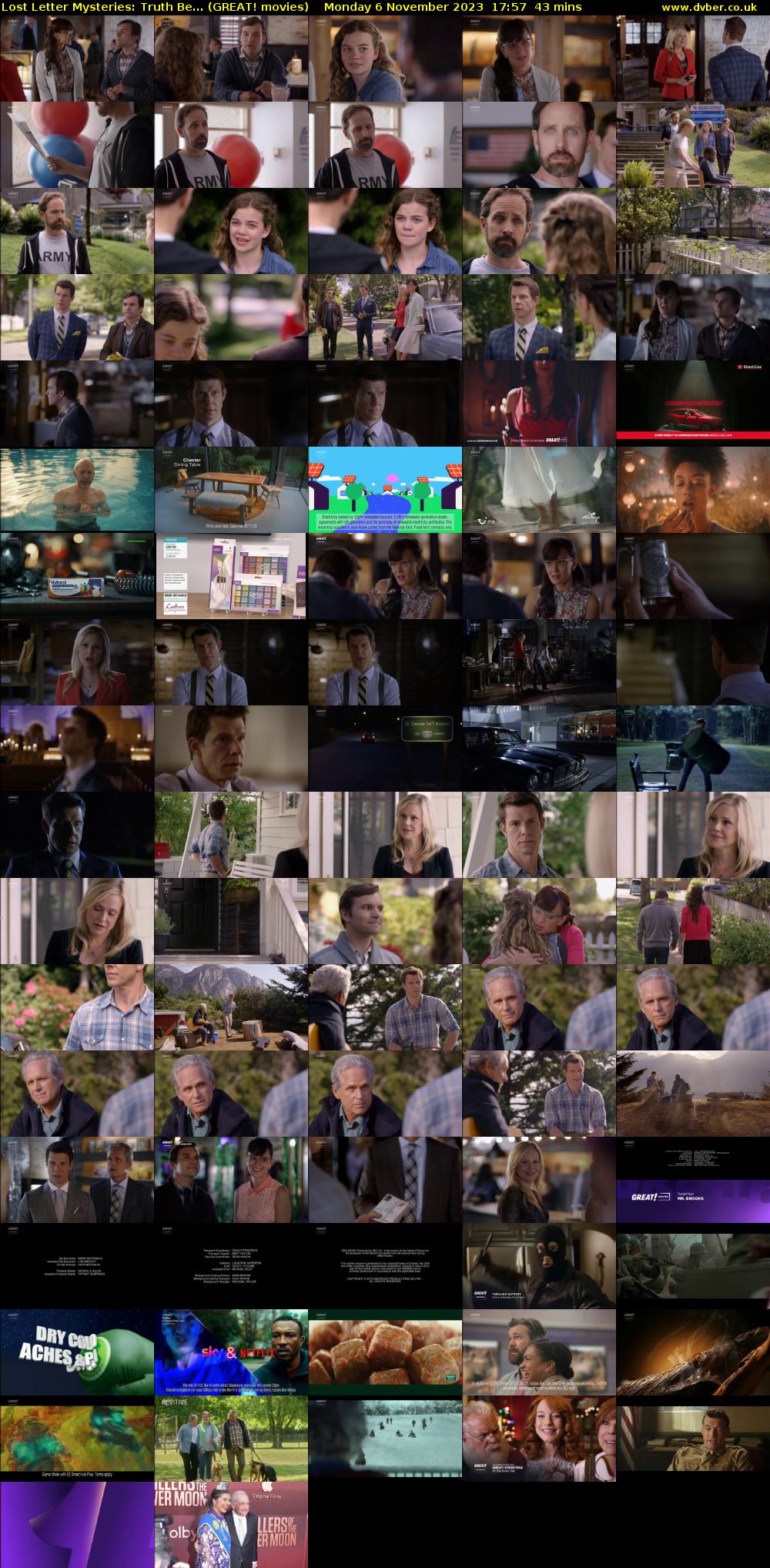 Lost Letter Mysteries: Truth Be... (GREAT! movies) Monday 6 November 2023 17:57 - 18:40