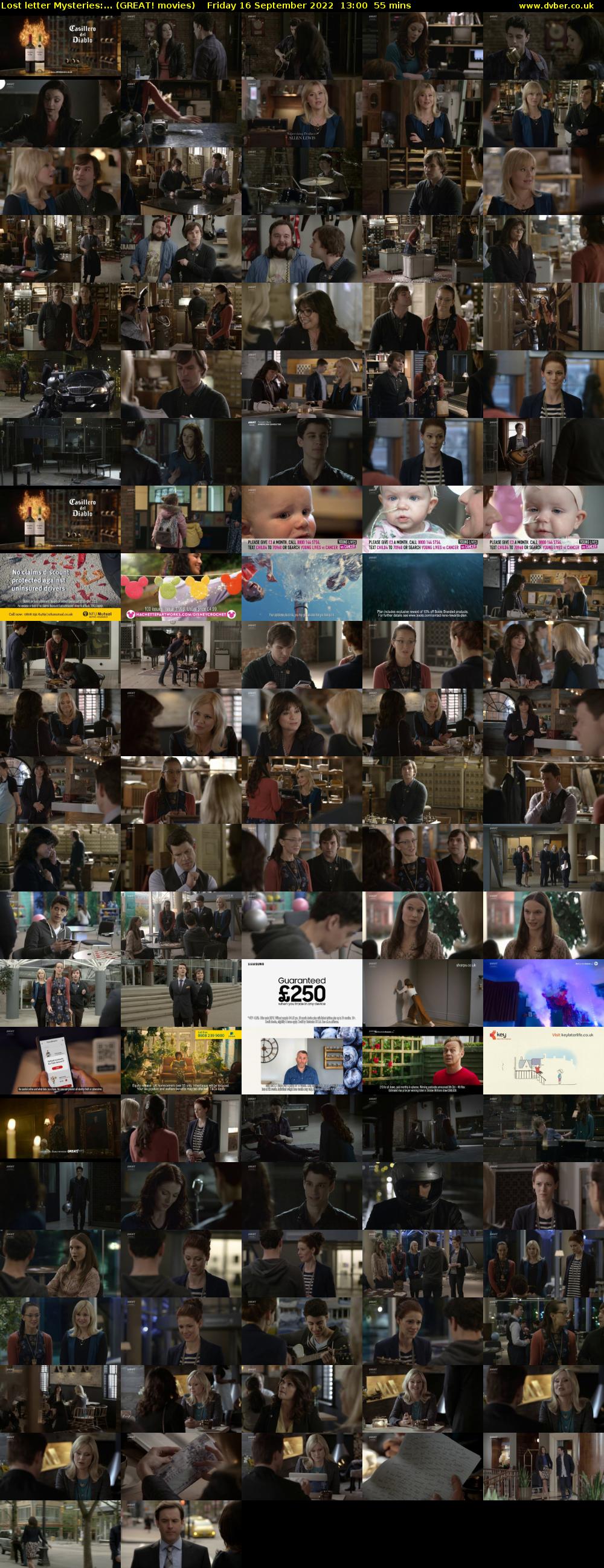 Lost letter Mysteries:... (GREAT! movies) Friday 16 September 2022 13:00 - 13:55