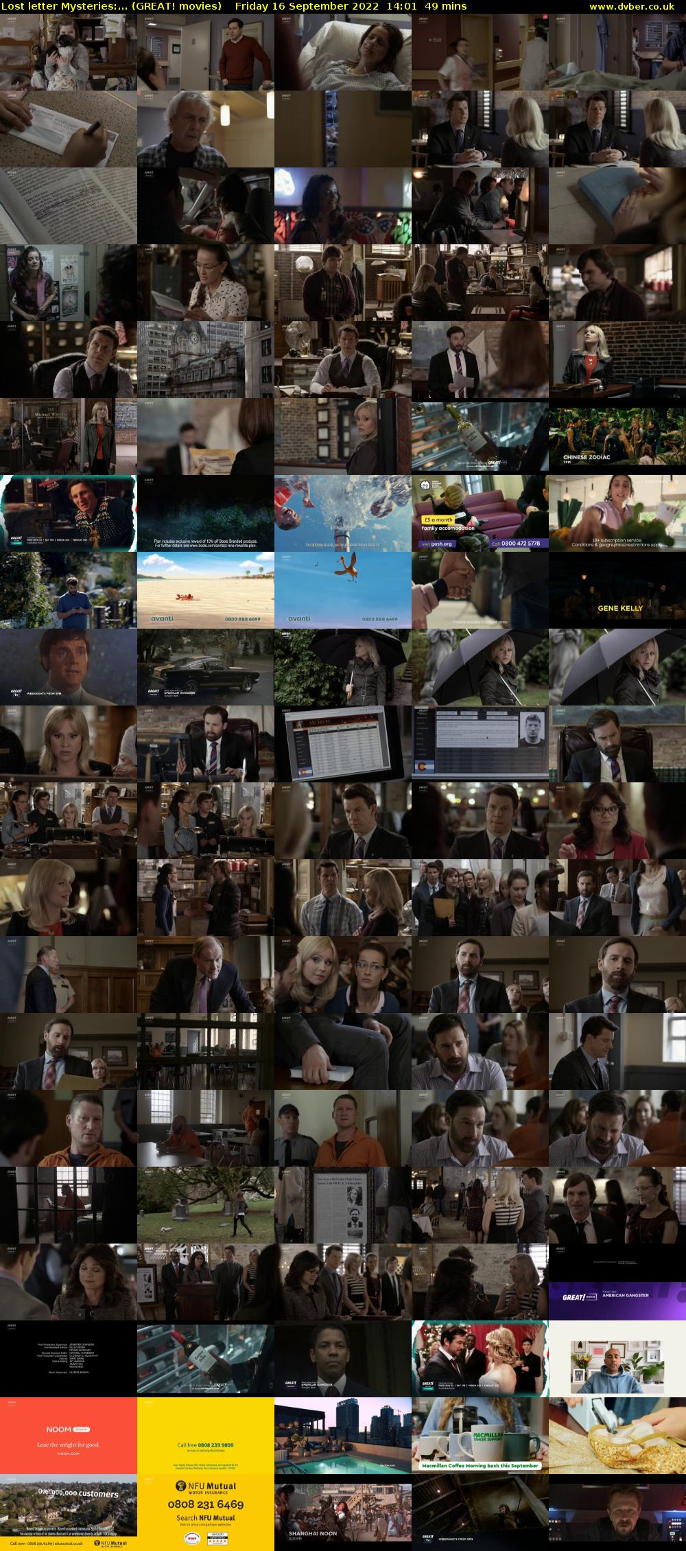 Lost letter Mysteries:... (GREAT! movies) Friday 16 September 2022 14:01 - 14:50