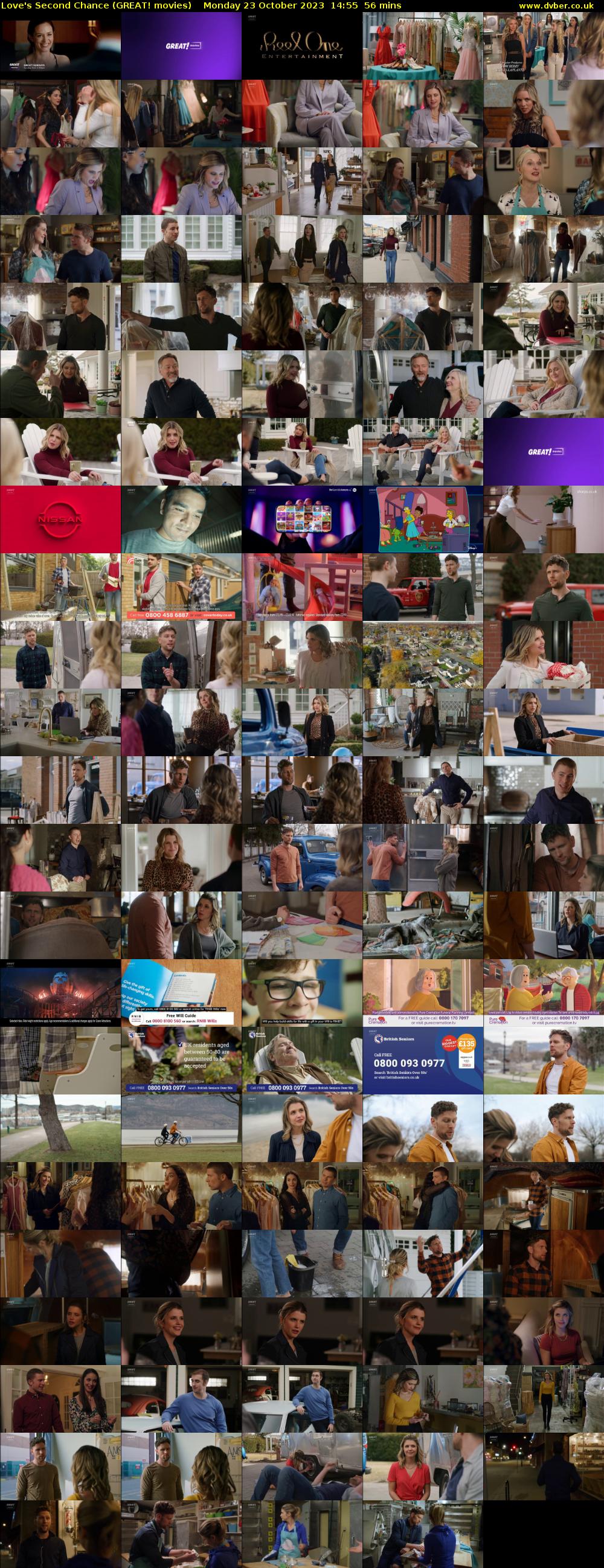 Love's Second Chance (GREAT! movies) Monday 23 October 2023 14:55 - 15:51