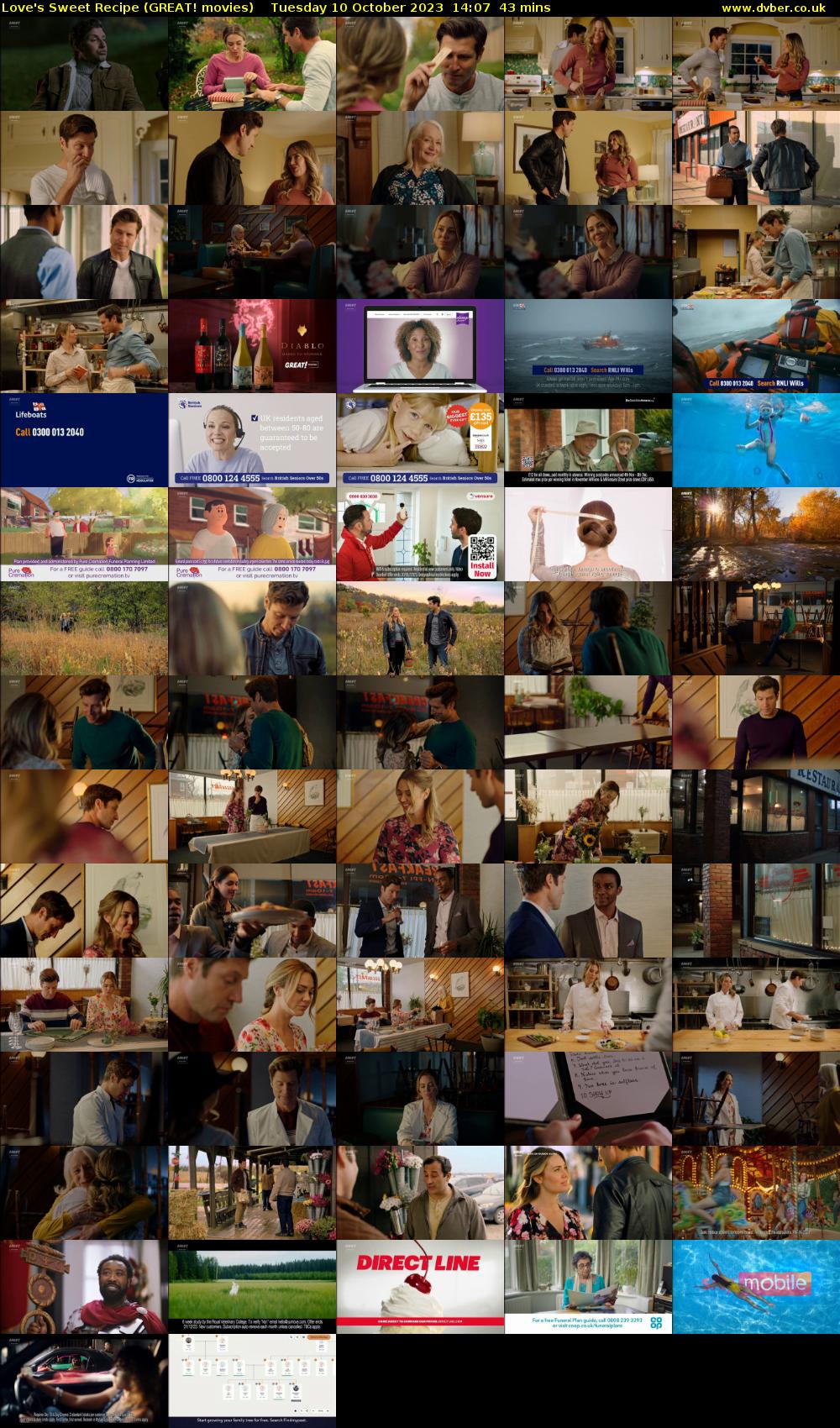 Love's Sweet Recipe (GREAT! movies) Tuesday 10 October 2023 14:07 - 14:50