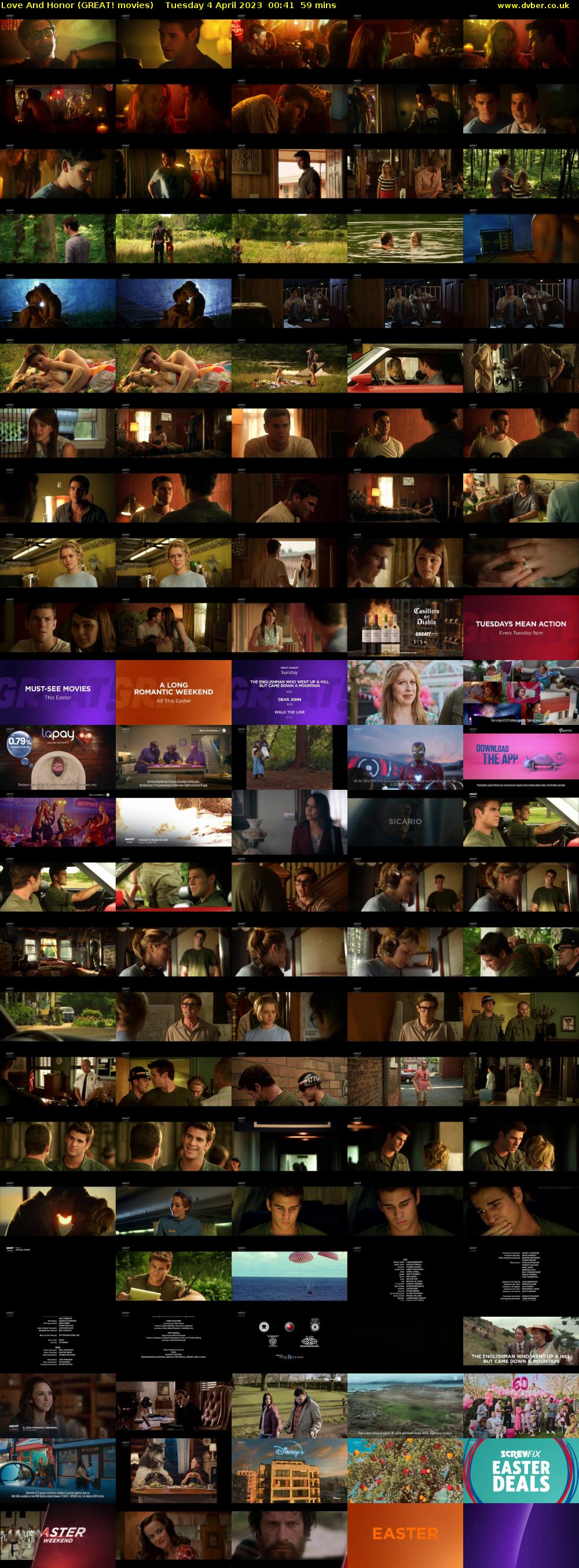 Love And Honor (GREAT! movies) Tuesday 4 April 2023 00:41 - 01:40