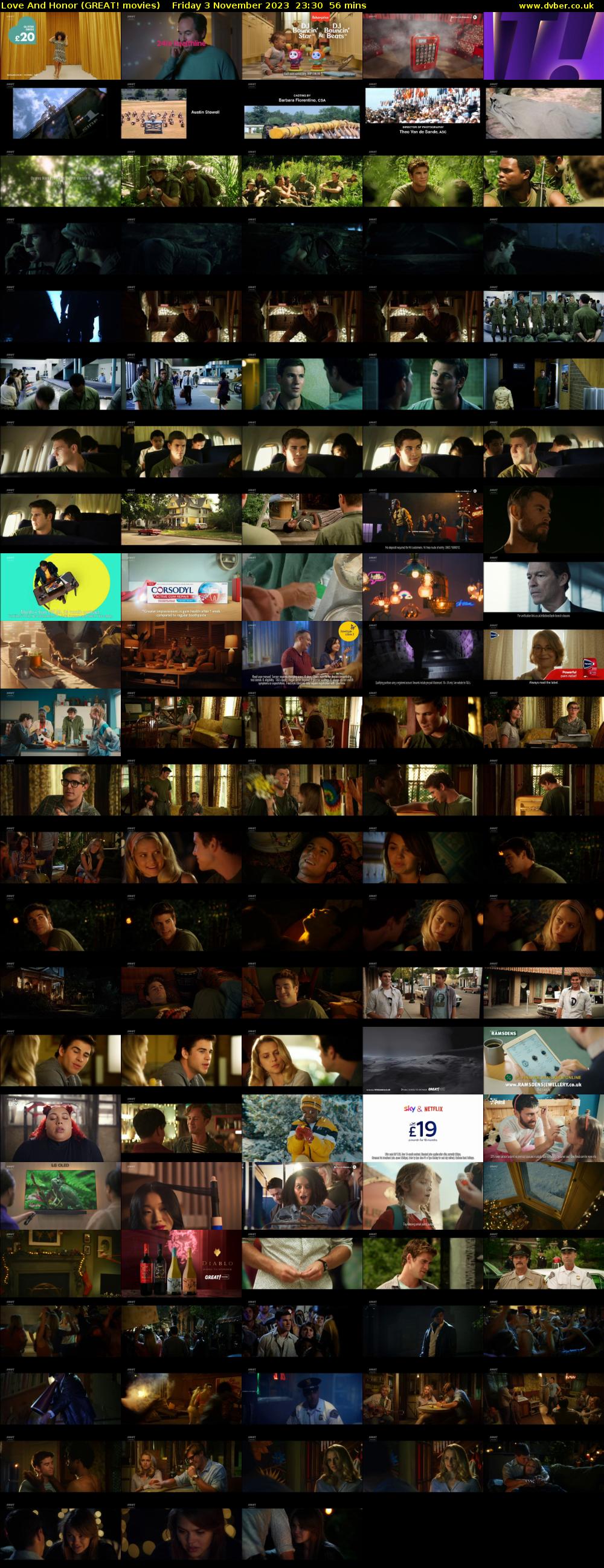 Love And Honor (GREAT! movies) Friday 3 November 2023 23:30 - 00:26