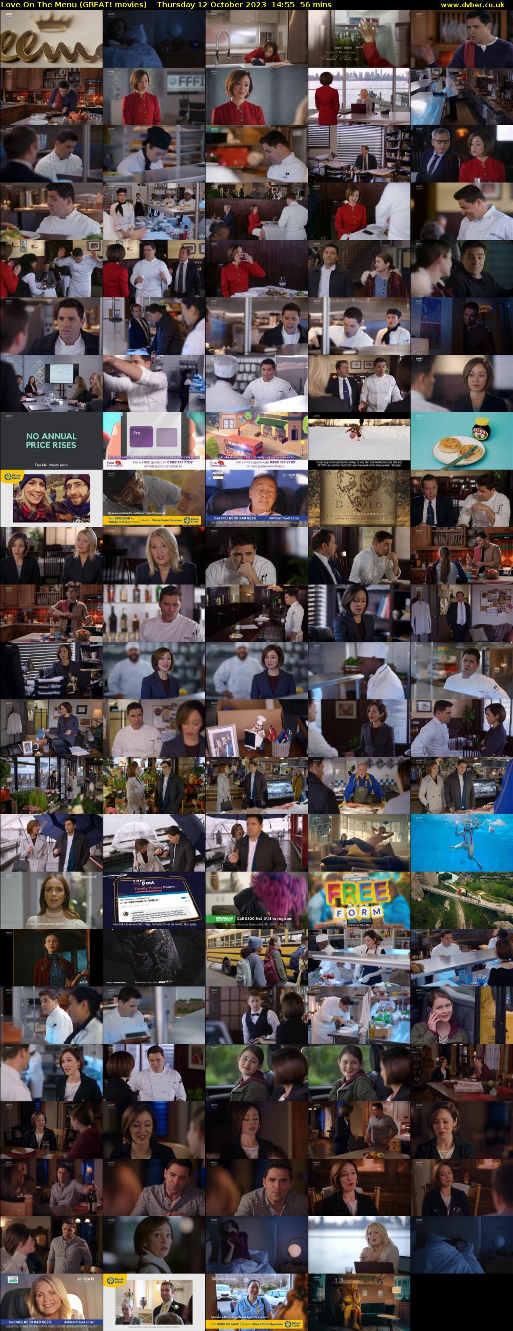 Love On The Menu (GREAT! movies) Thursday 12 October 2023 14:55 - 15:51
