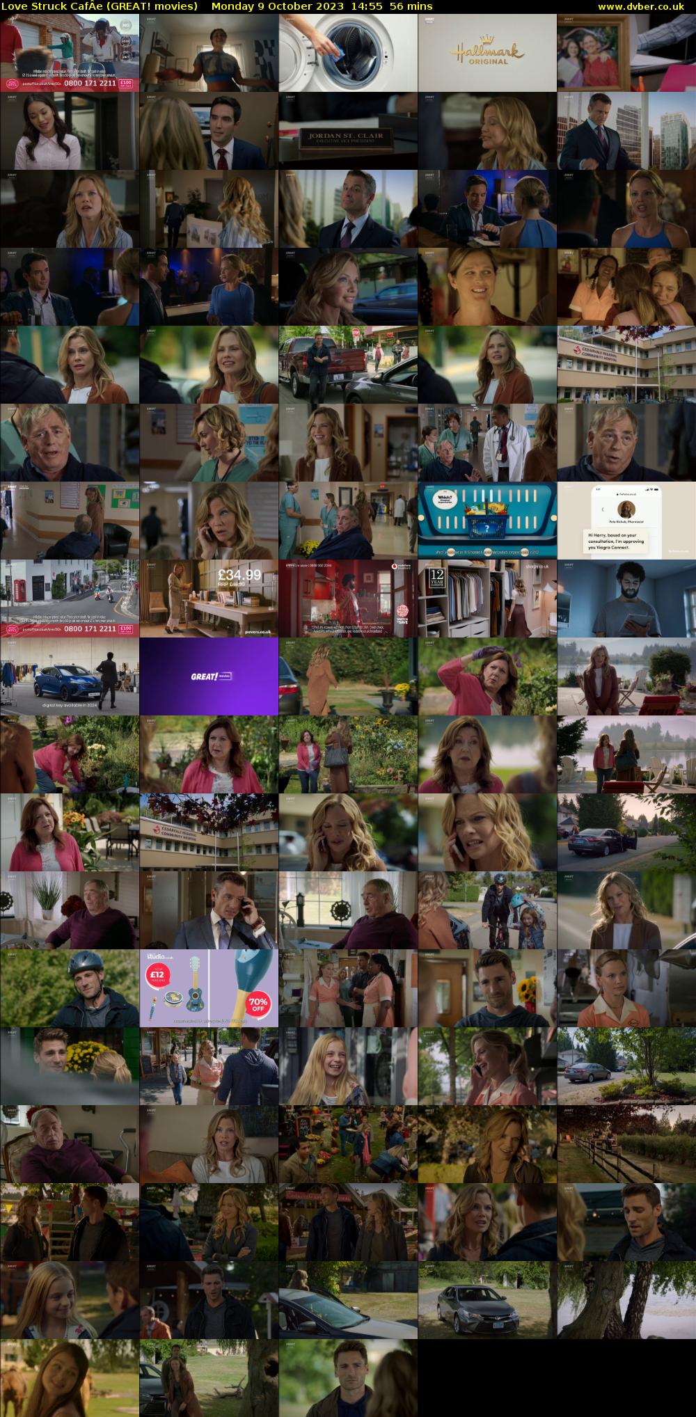 Love Struck CafÂe (GREAT! movies) Monday 9 October 2023 14:55 - 15:51