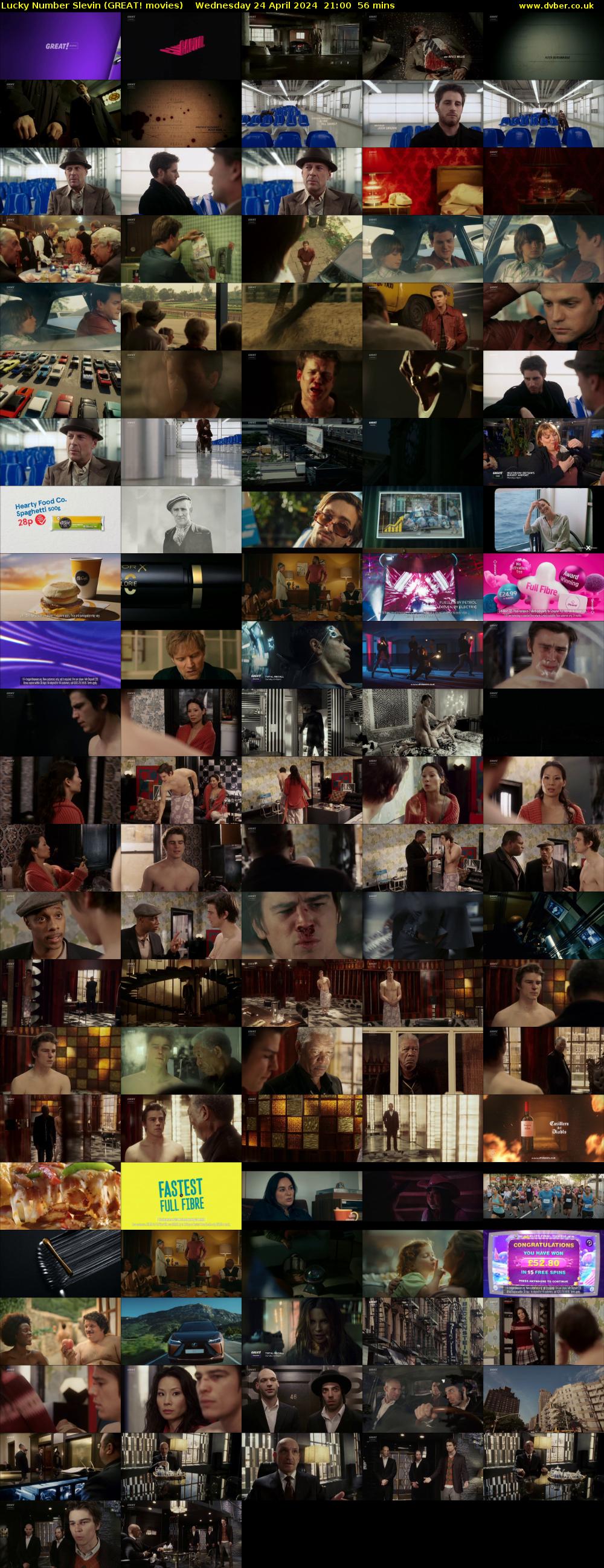 Lucky Number Slevin (GREAT! movies) Wednesday 24 April 2024 21:00 - 21:56
