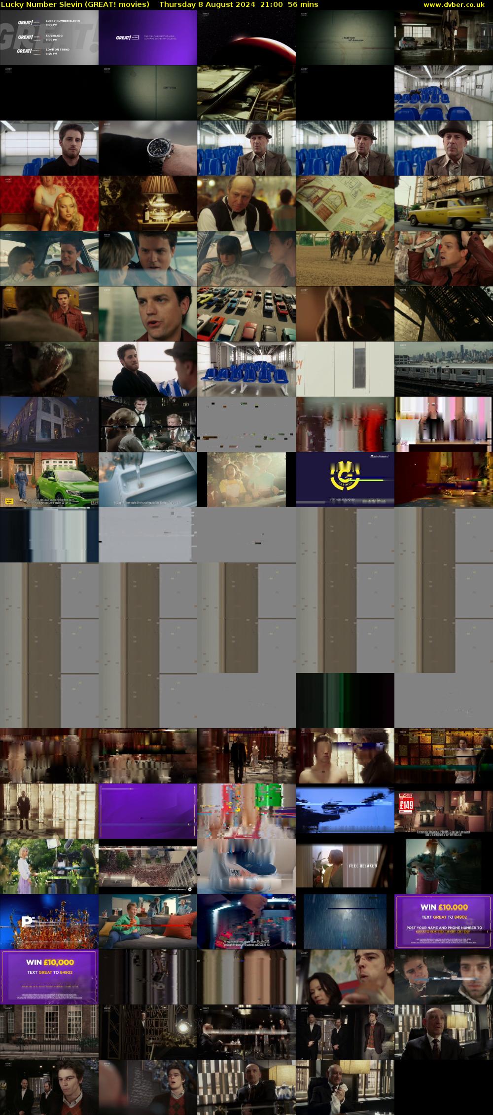 Lucky Number Slevin (GREAT! movies) Thursday 8 August 2024 21:00 - 21:56