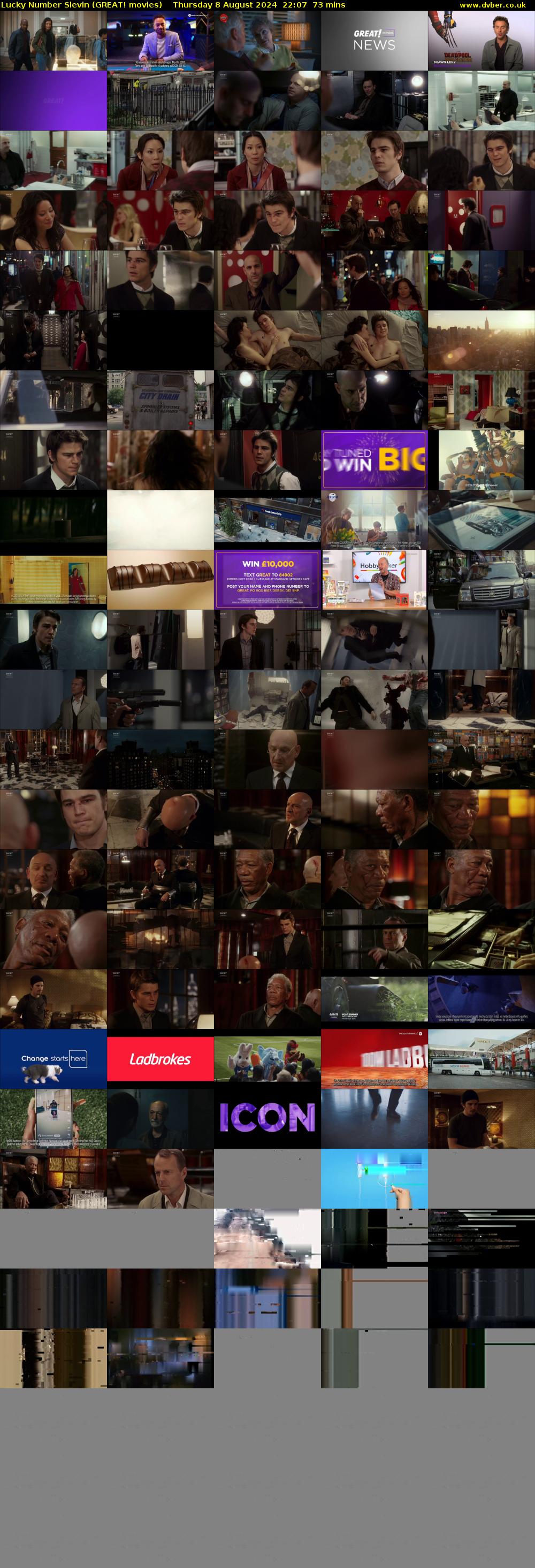 Lucky Number Slevin (GREAT! movies) Thursday 8 August 2024 22:07 - 23:20