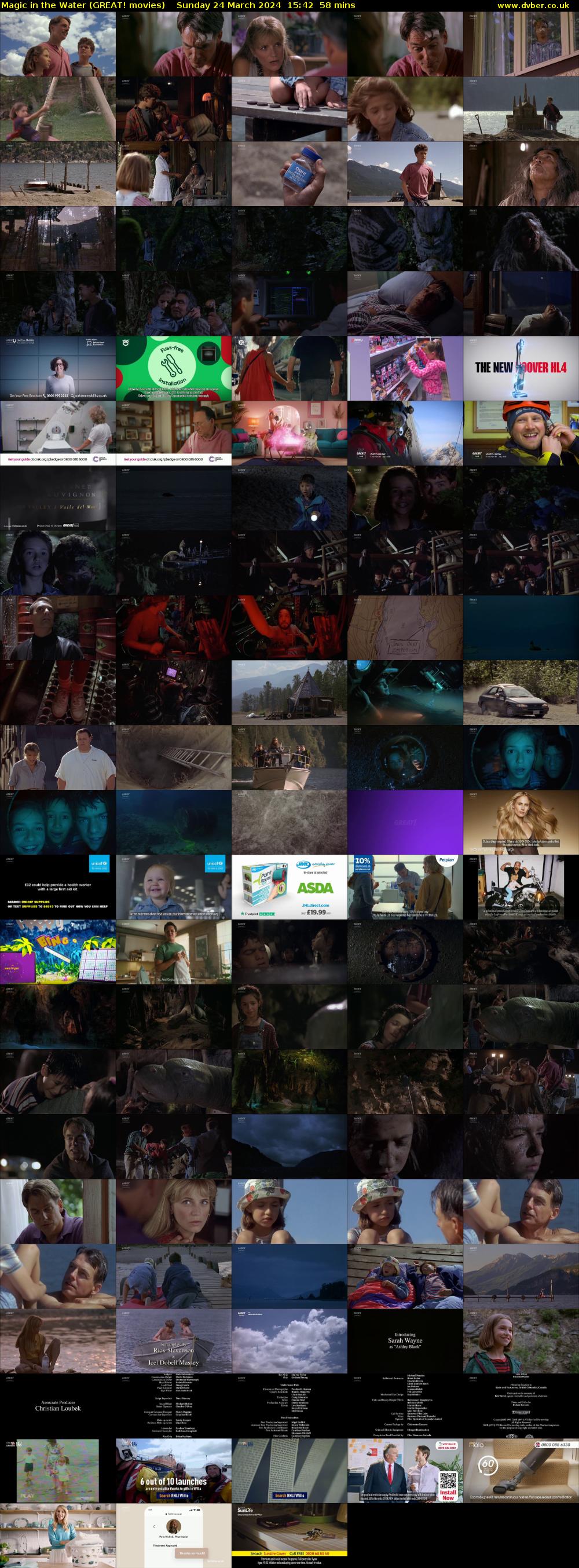 Magic in the Water (GREAT! movies) Sunday 24 March 2024 15:42 - 16:40