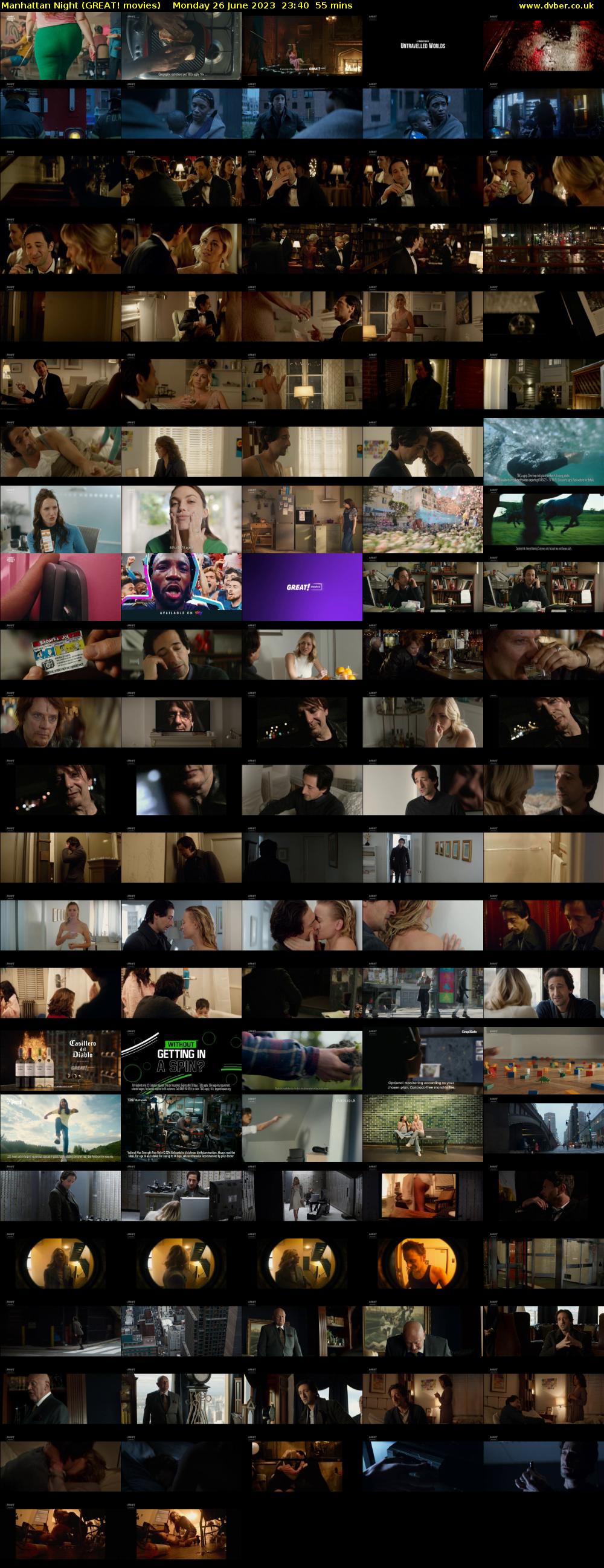 Manhattan Night (GREAT! movies) Monday 26 June 2023 23:40 - 00:35
