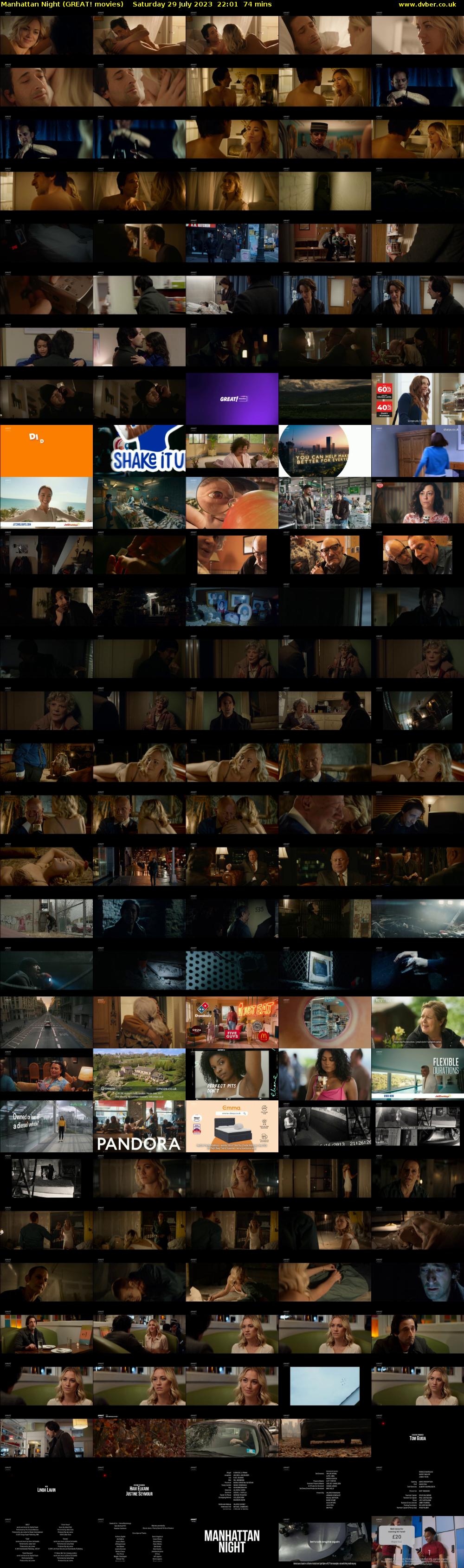 Manhattan Night (GREAT! movies) Saturday 29 July 2023 22:01 - 23:15