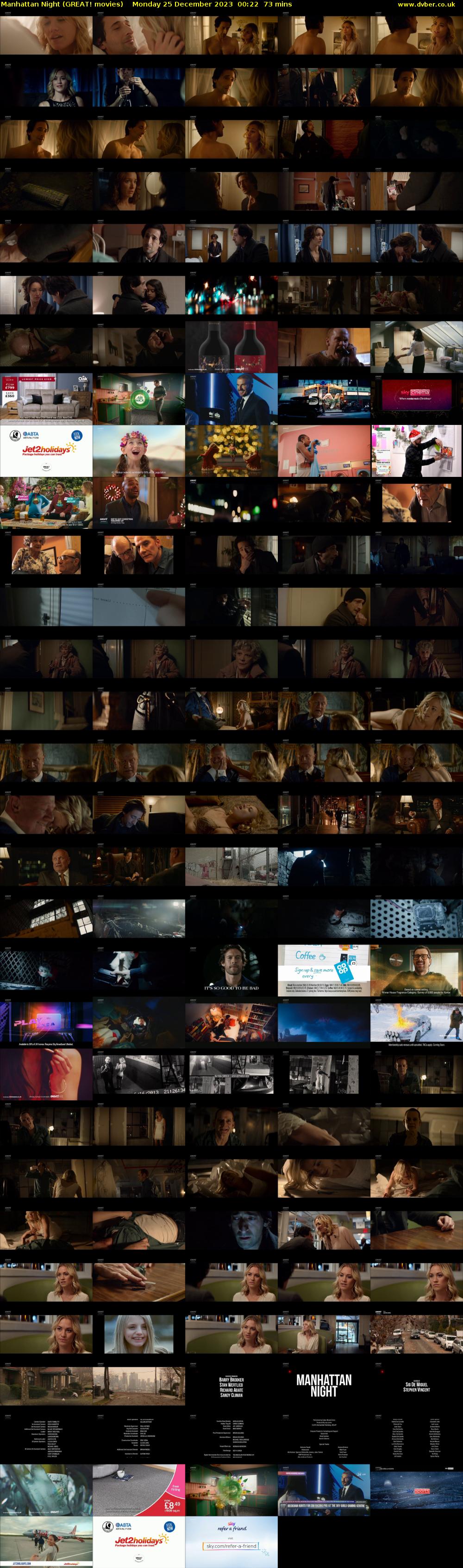 Manhattan Night (GREAT! movies) Monday 25 December 2023 00:22 - 01:35