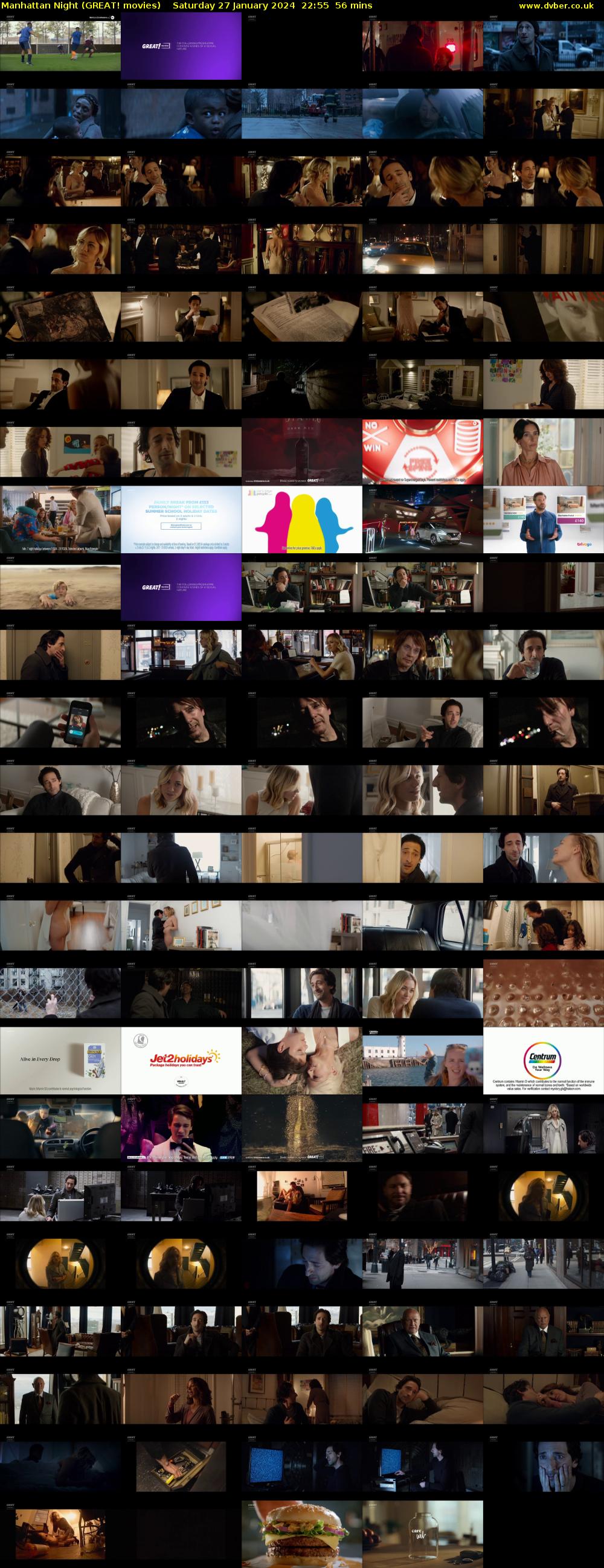 Manhattan Night (GREAT! movies) Saturday 27 January 2024 22:55 - 23:51