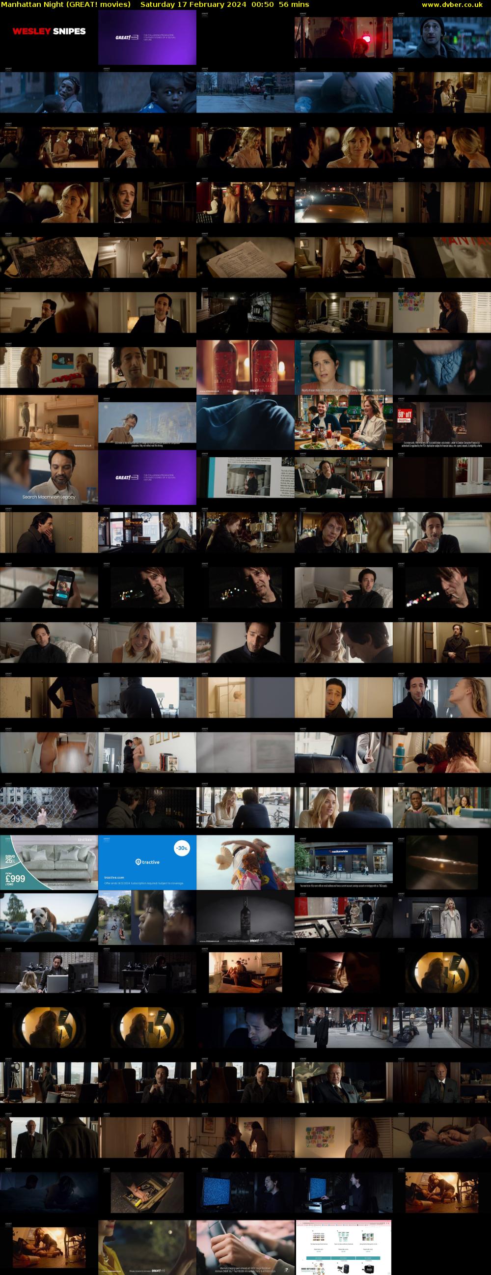 Manhattan Night (GREAT! movies) Saturday 17 February 2024 00:50 - 01:46
