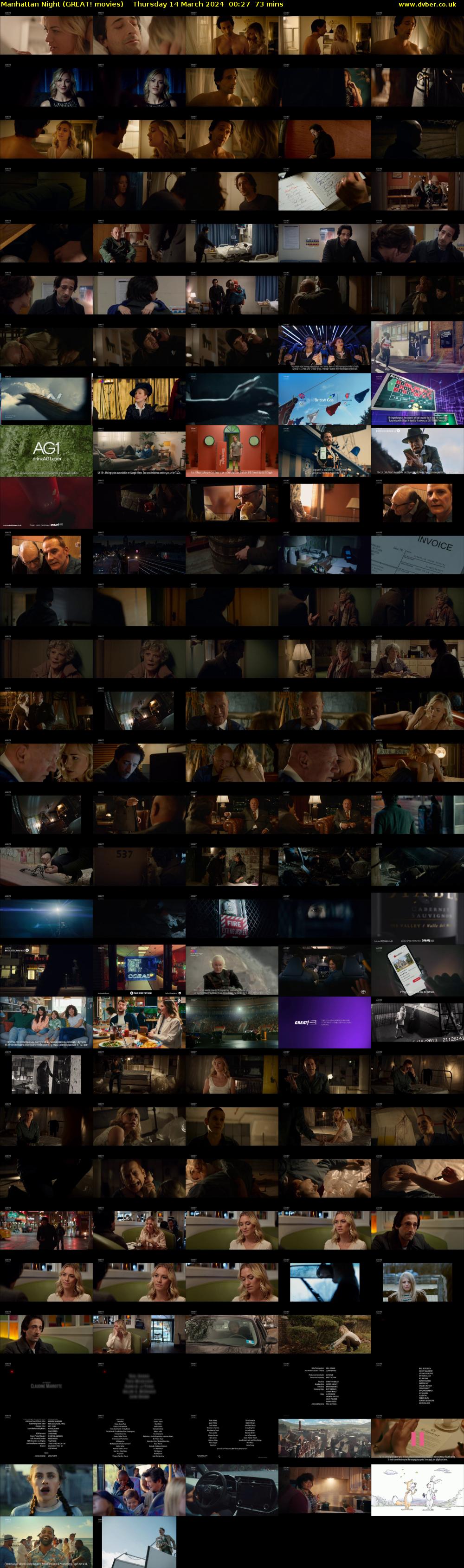 Manhattan Night (GREAT! movies) Thursday 14 March 2024 00:27 - 01:40