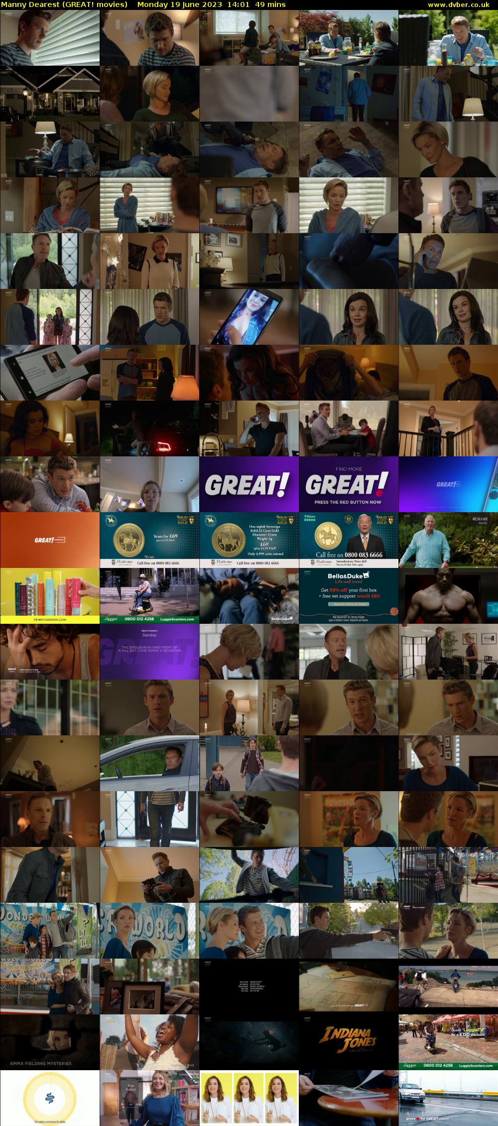 Manny Dearest (GREAT! movies) Monday 19 June 2023 14:01 - 14:50