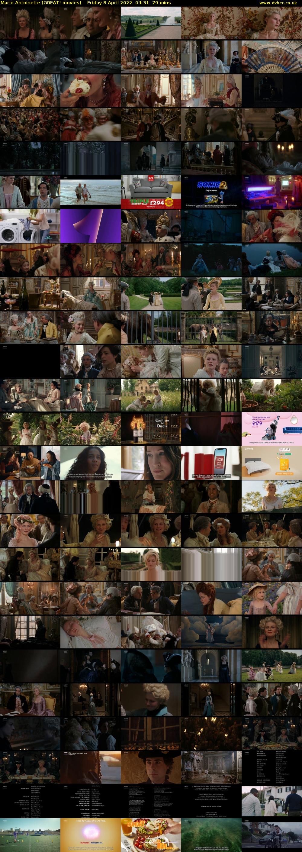 Marie Antoinette (GREAT! movies) Friday 8 April 2022 04:31 - 05:50