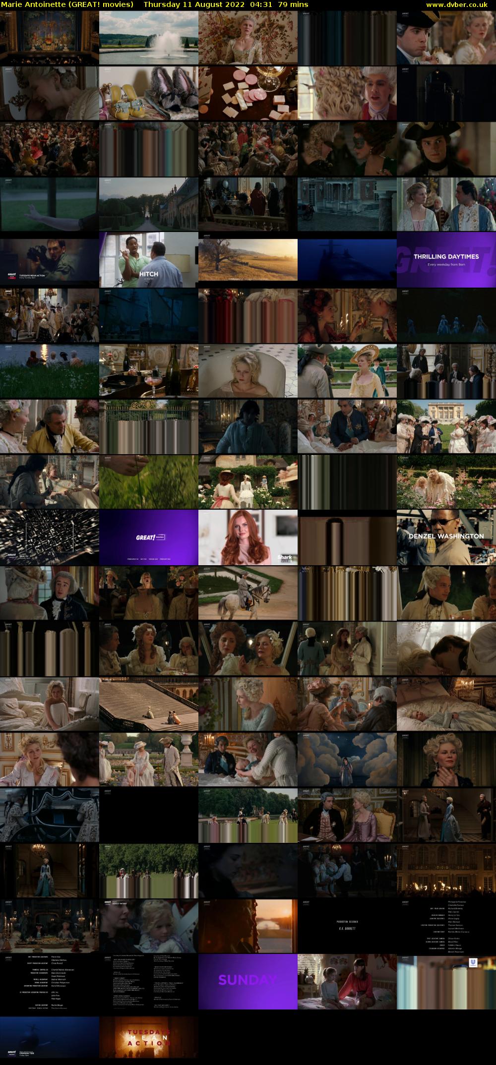 Marie Antoinette (GREAT! movies) Thursday 11 August 2022 04:31 - 05:50