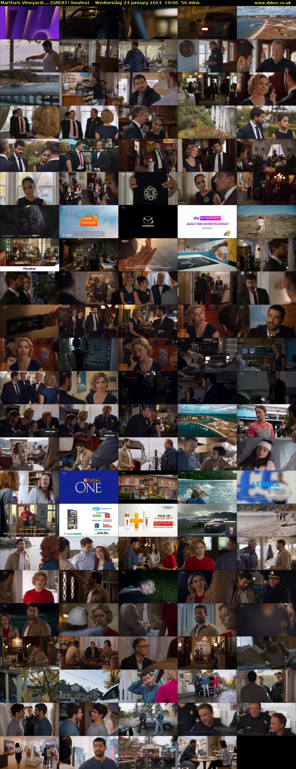 Martha's Vineyard:... (GREAT! movies) Wednesday 24 January 2024 19:00 - 19:56