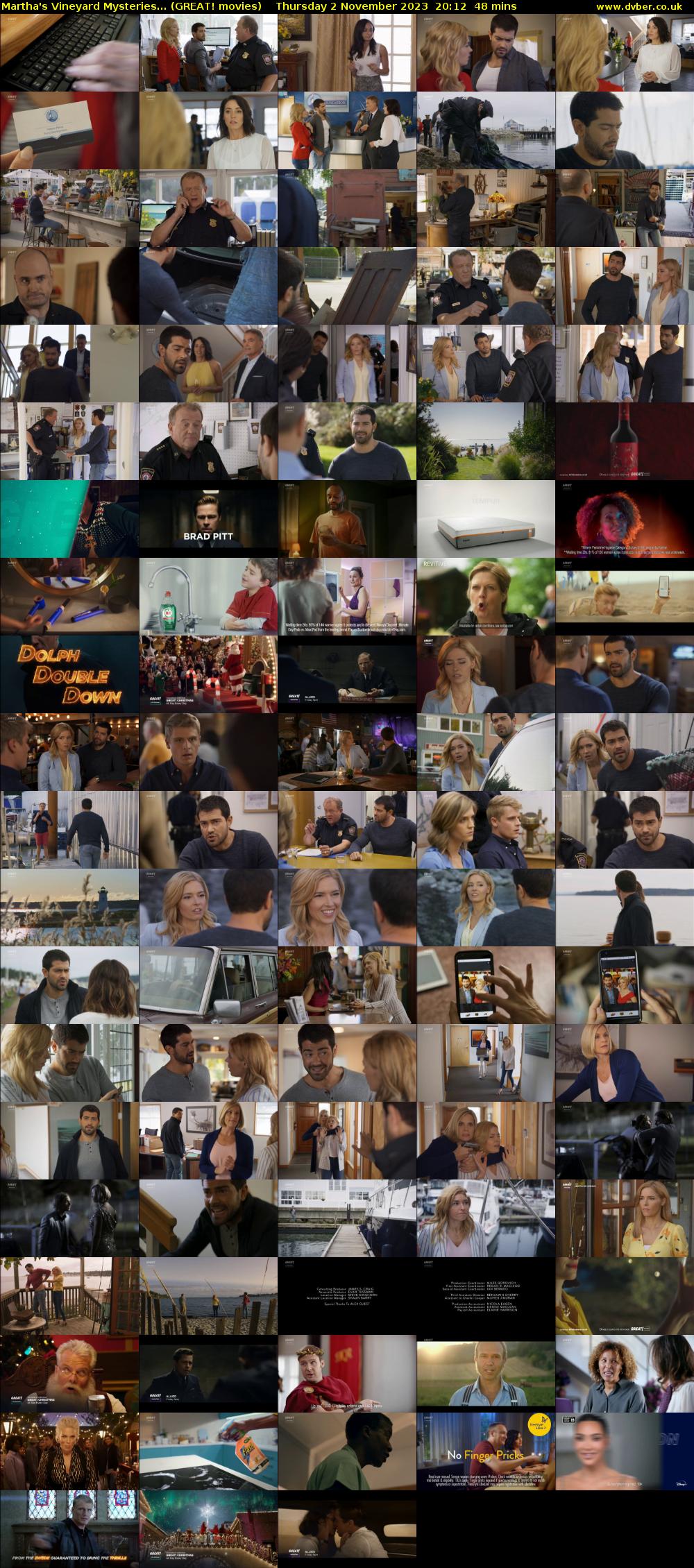 Martha's Vineyard Mysteries... (GREAT! movies) Thursday 2 November 2023 20:12 - 21:00