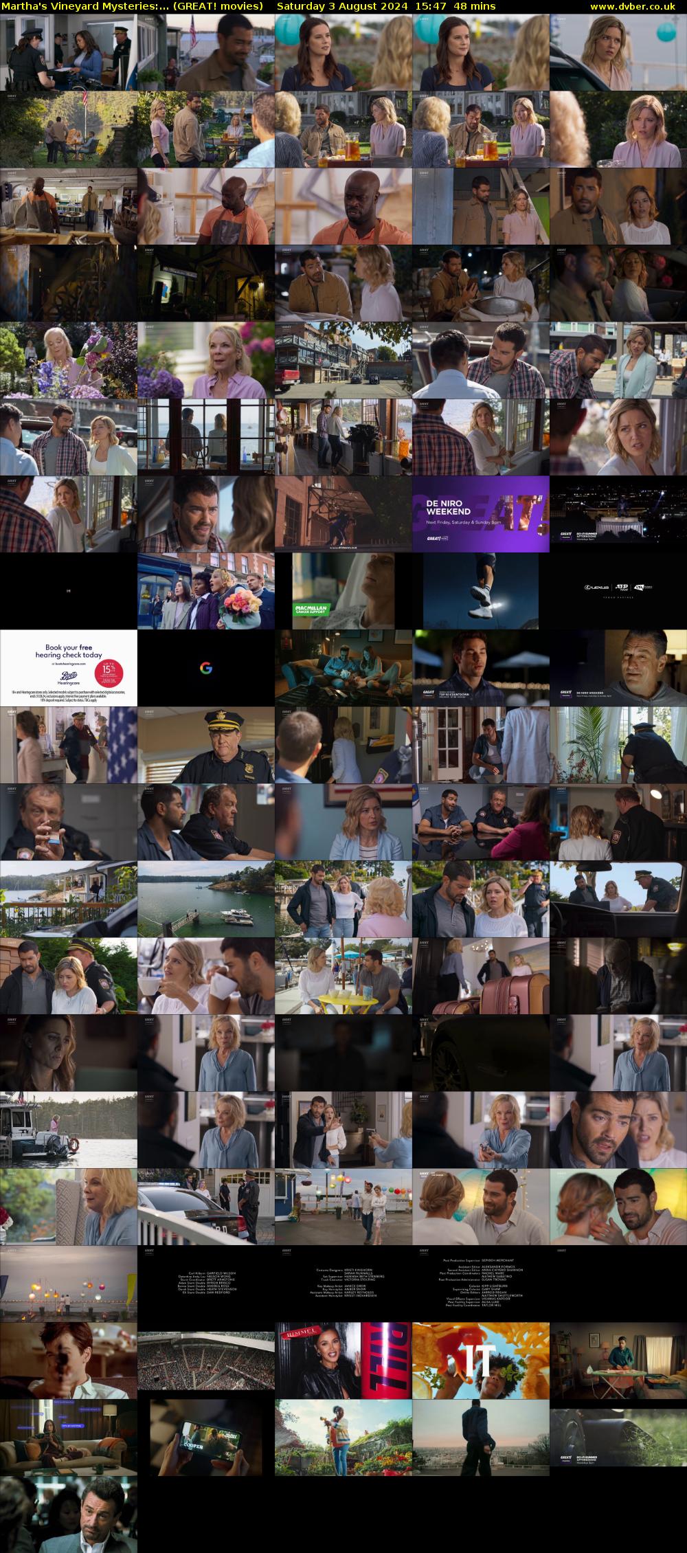 Martha's Vineyard Mysteries:... (GREAT! movies) Saturday 3 August 2024 15:47 - 16:35