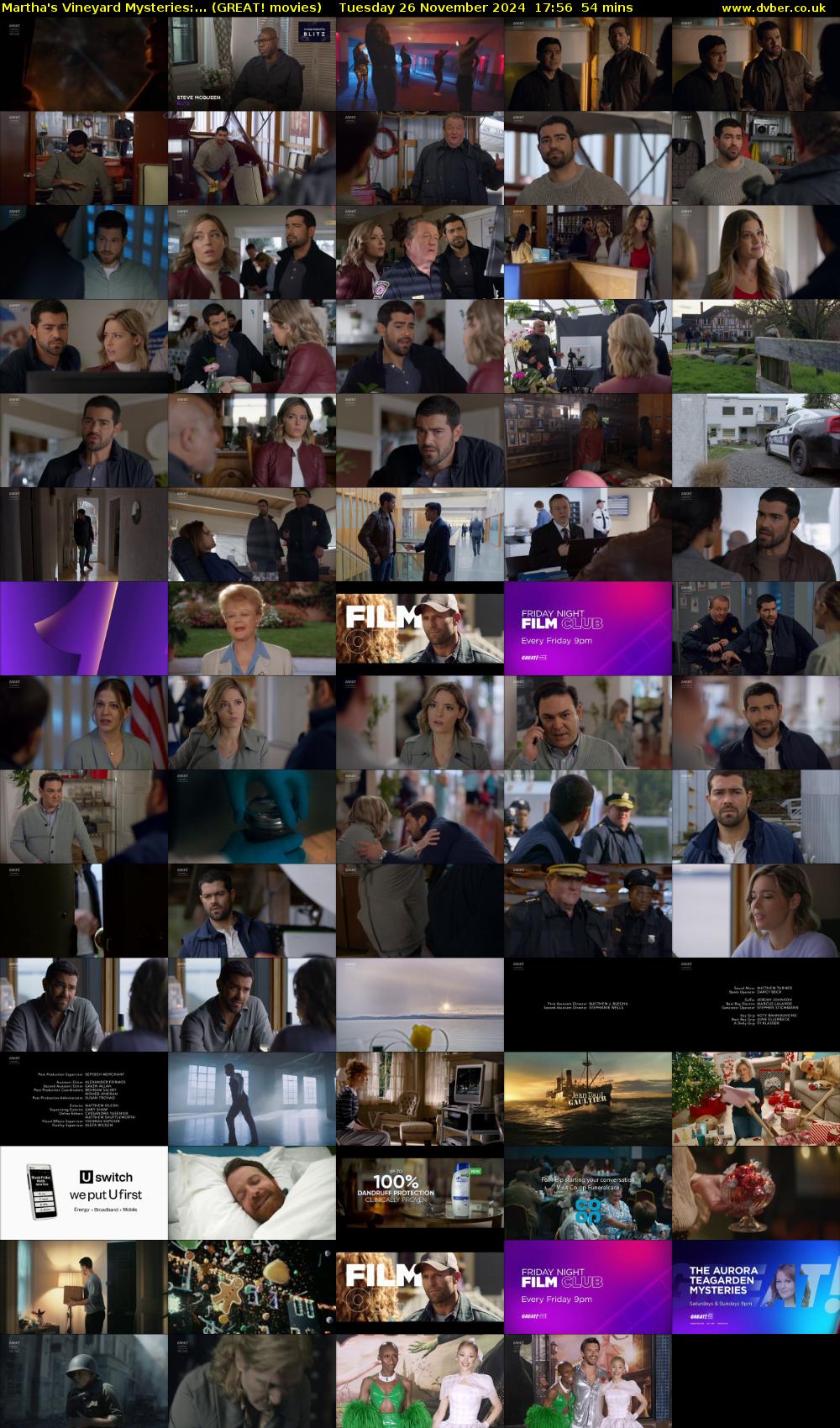 Martha's Vineyard Mysteries:... (GREAT! movies) Tuesday 26 November 2024 17:56 - 18:50