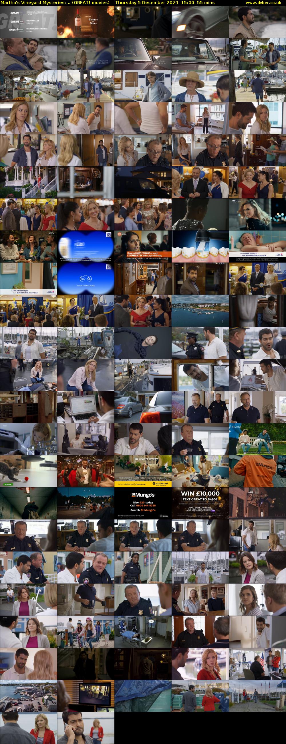 Martha's Vineyard Mysteries:... (GREAT! movies) Thursday 5 December 2024 15:00 - 15:55