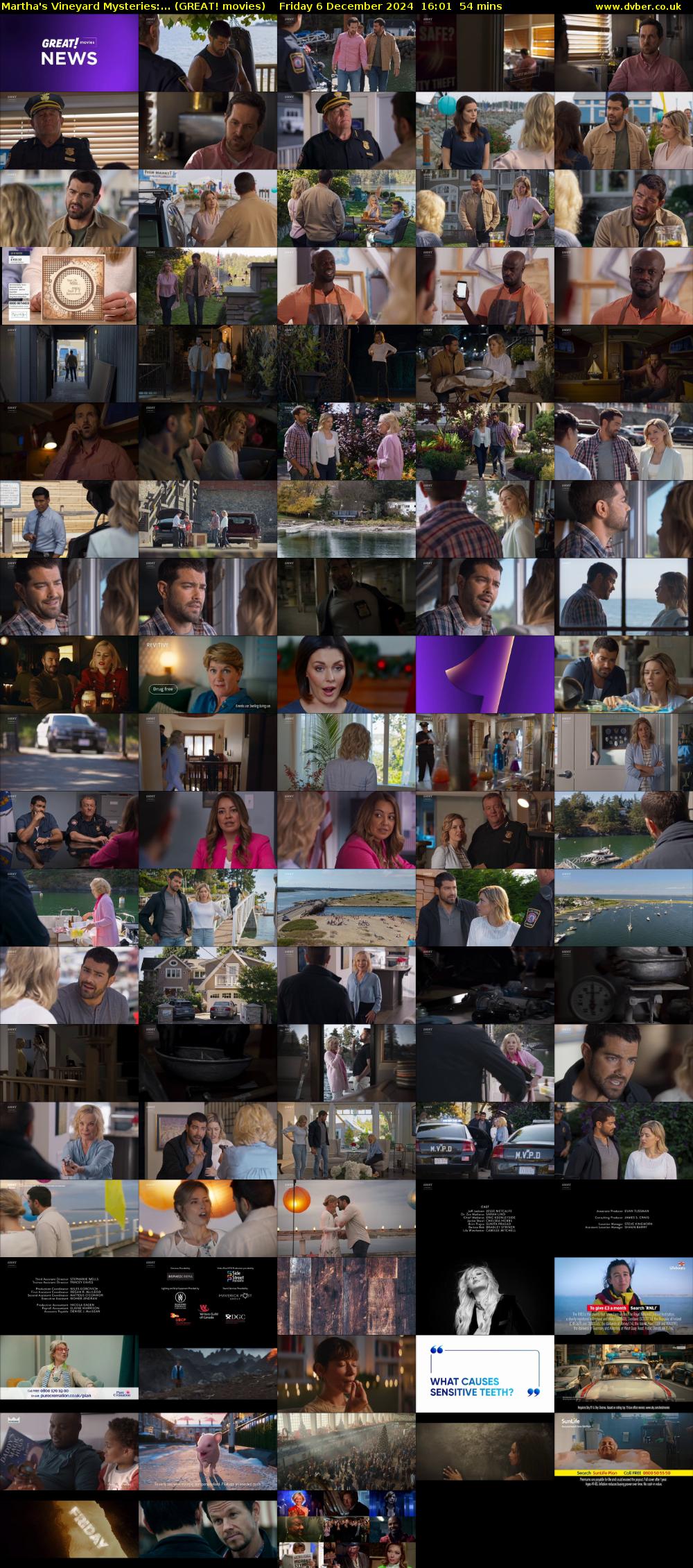 Martha's Vineyard Mysteries:... (GREAT! movies) Friday 6 December 2024 16:01 - 16:55