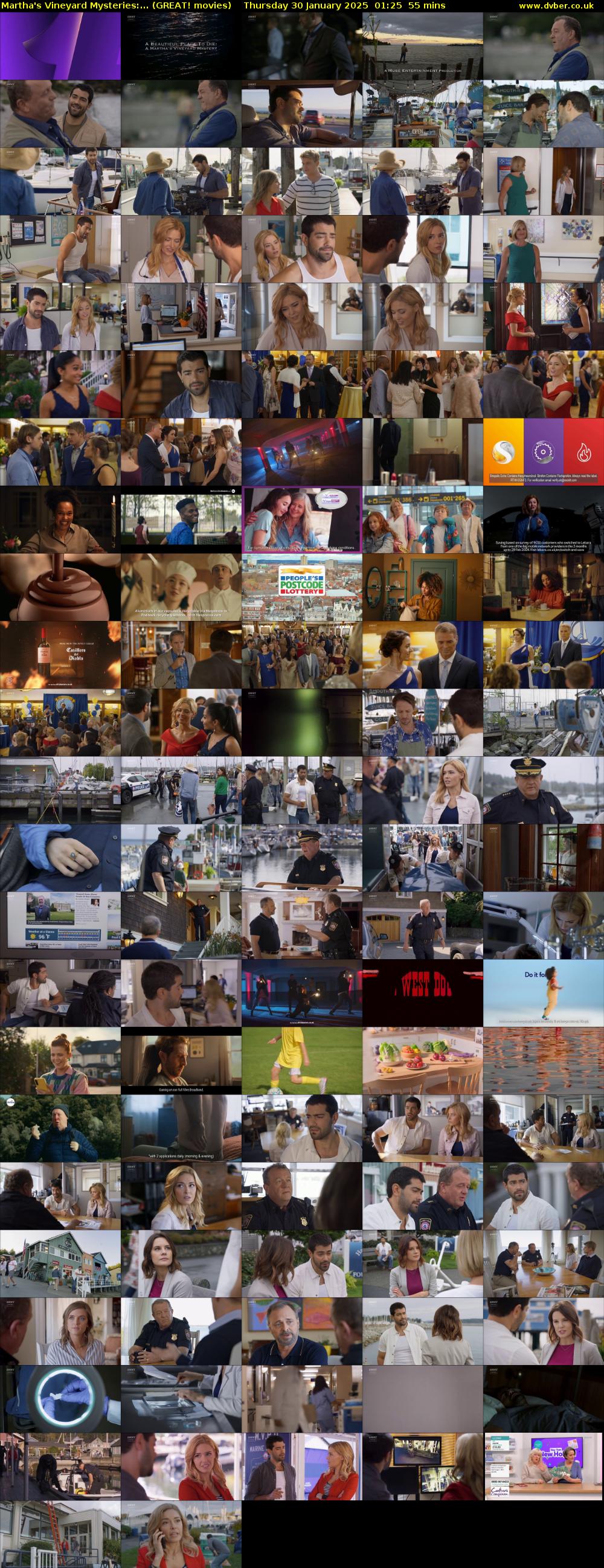 Martha's Vineyard Mysteries:... (GREAT! movies) Thursday 30 January 2025 01:25 - 02:20