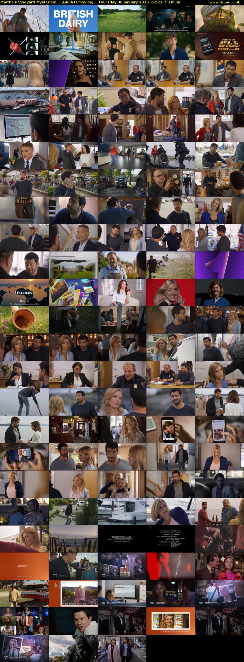 Martha's Vineyard Mysteries:... (GREAT! movies) Thursday 30 January 2025 02:22 - 03:20