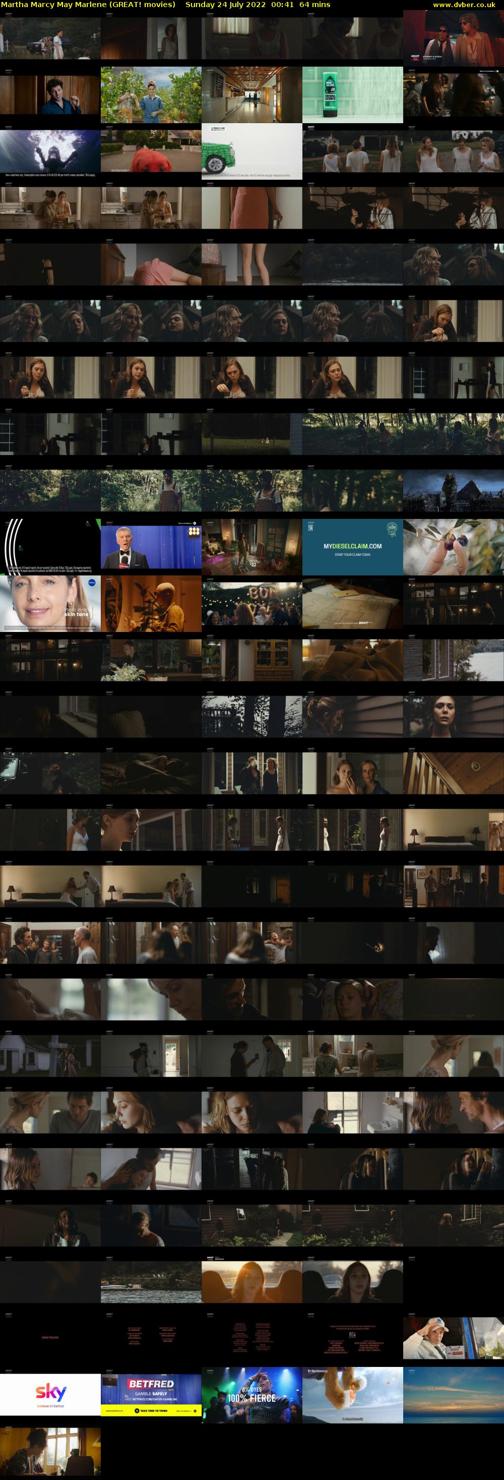 Martha Marcy May Marlene (GREAT! movies) Sunday 24 July 2022 00:41 - 01:45