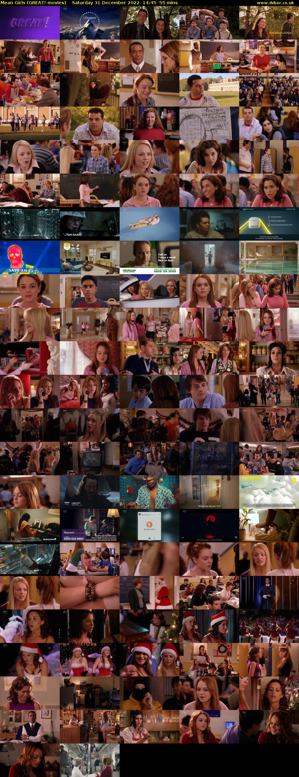 Mean Girls (GREAT! movies) Saturday 31 December 2022 14:45 - 15:40