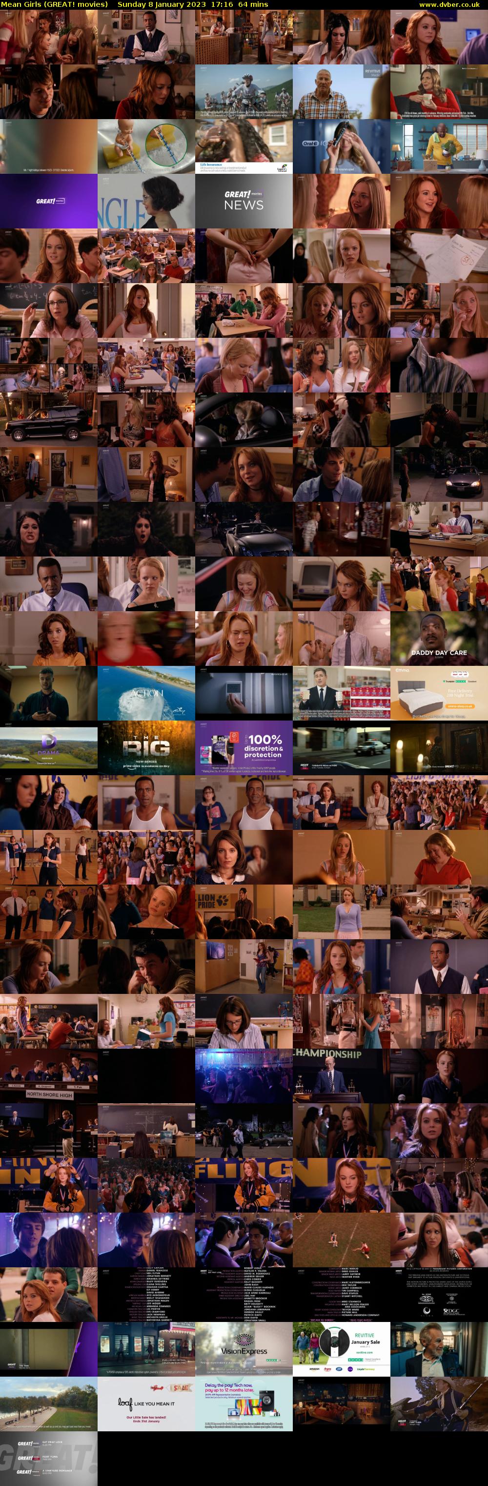 Mean Girls (GREAT! movies) Sunday 8 January 2023 17:16 - 18:20