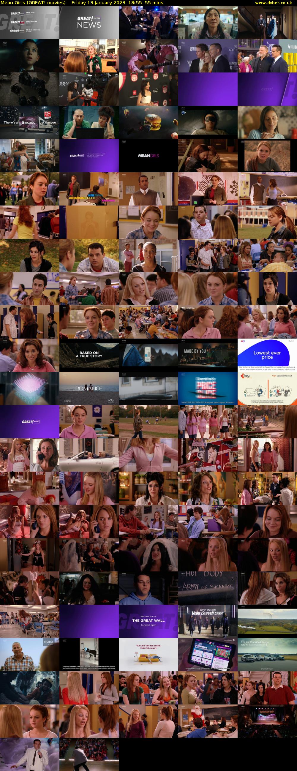 Mean Girls (GREAT! movies) Friday 13 January 2023 18:55 - 19:50