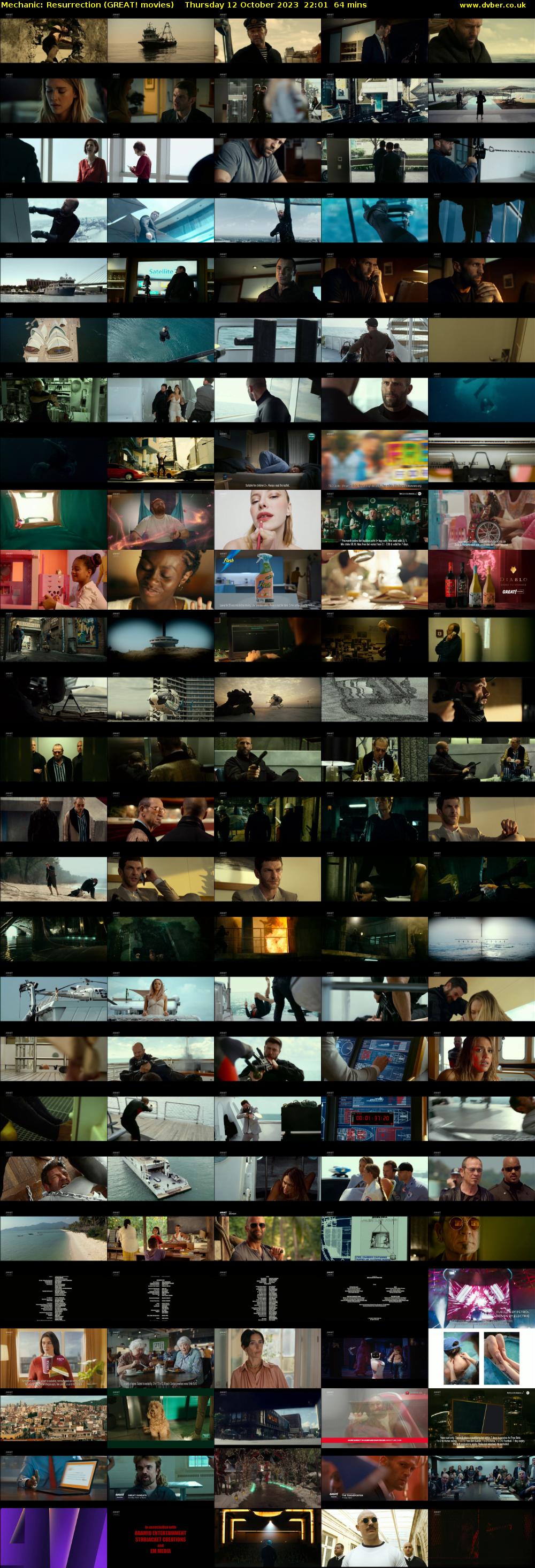 Mechanic: Resurrection (GREAT! movies) Thursday 12 October 2023 22:01 - 23:05