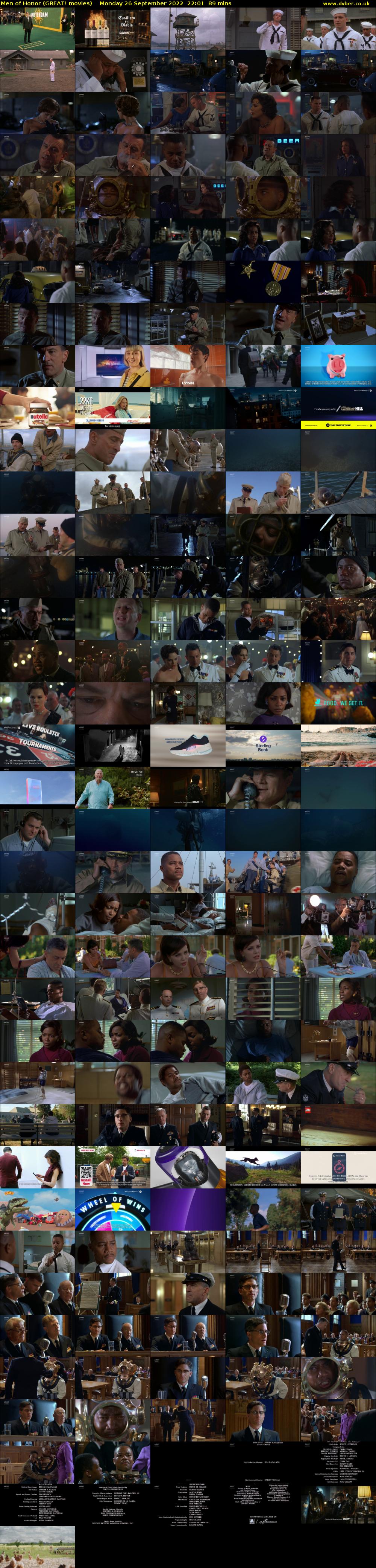 Men of Honor (GREAT! movies) Monday 26 September 2022 22:01 - 23:30