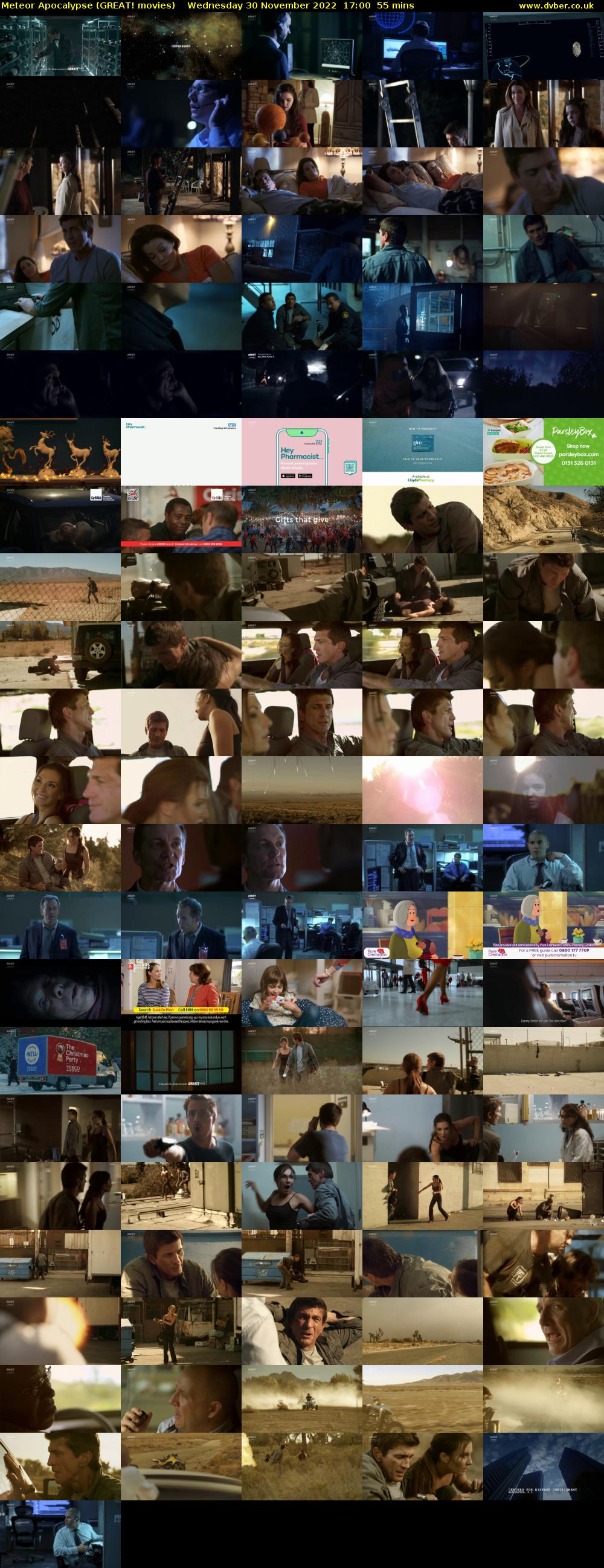Meteor Apocalypse (GREAT! movies) Wednesday 30 November 2022 17:00 - 17:55