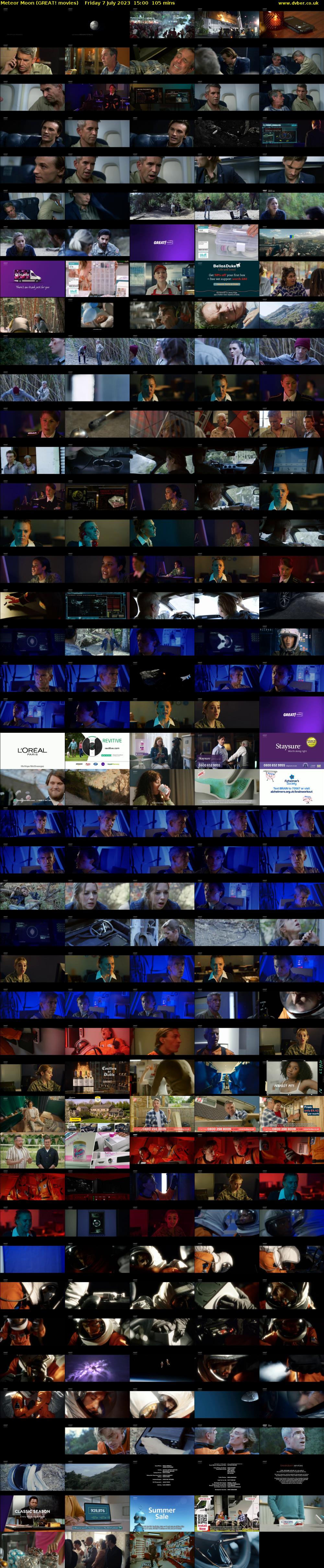 Meteor Moon (GREAT! movies) Friday 7 July 2023 15:00 - 16:45