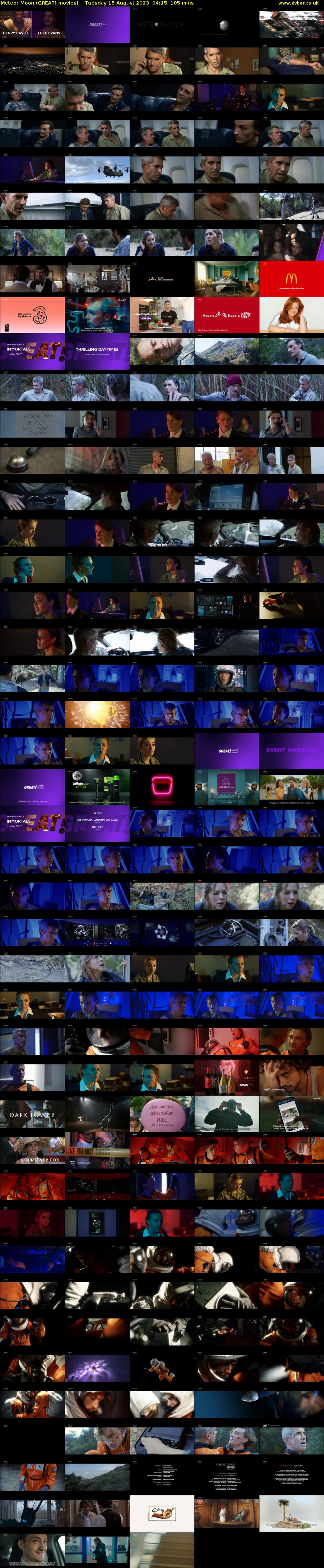 Meteor Moon (GREAT! movies) Tuesday 15 August 2023 04:15 - 06:00