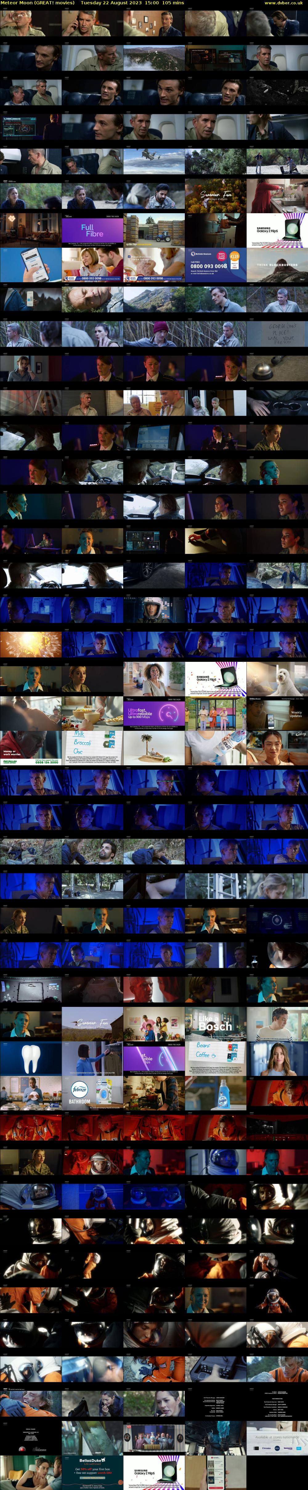 Meteor Moon (GREAT! movies) Tuesday 22 August 2023 15:00 - 16:45