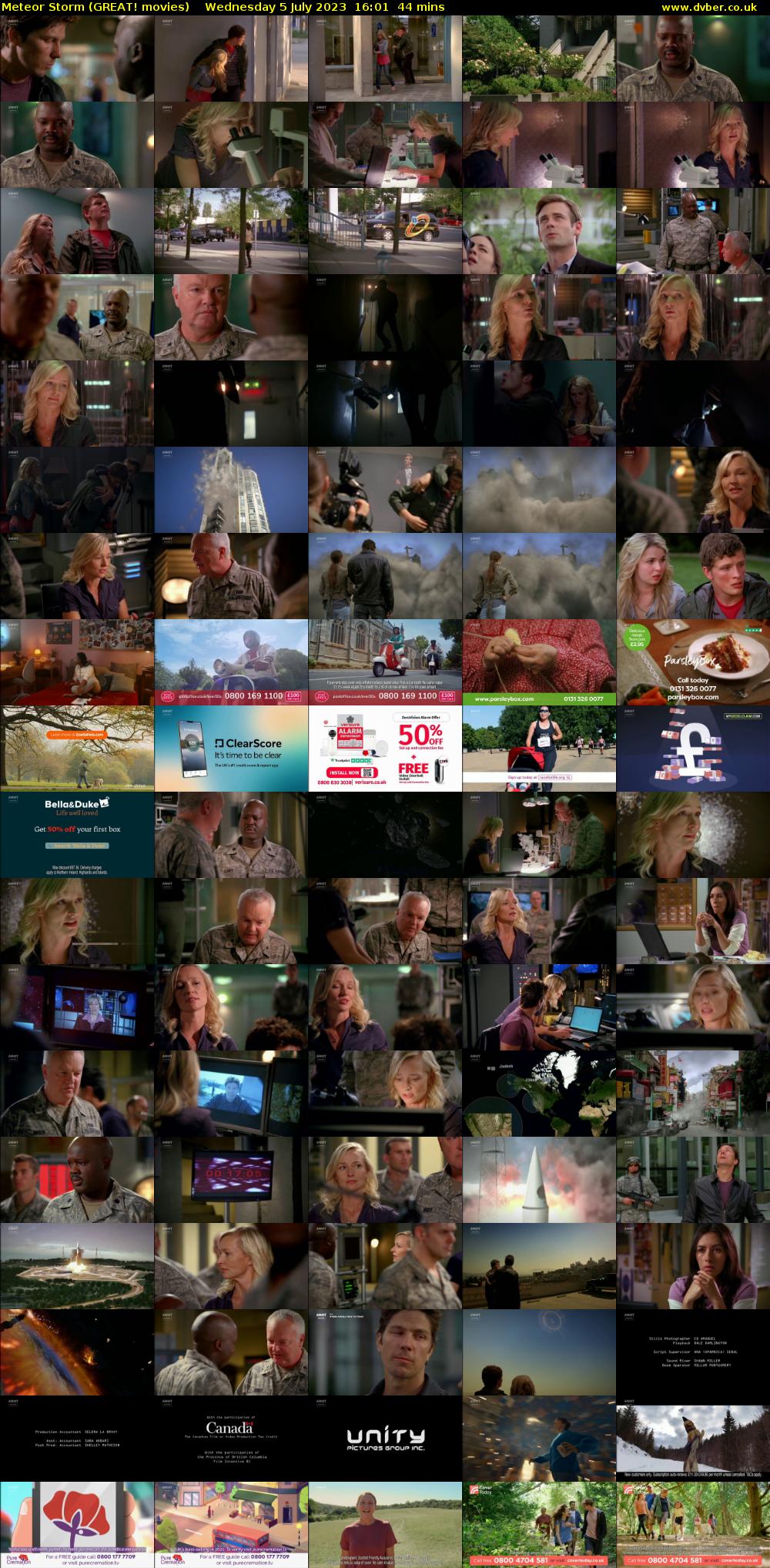 Meteor Storm (GREAT! movies) Wednesday 5 July 2023 16:01 - 16:45